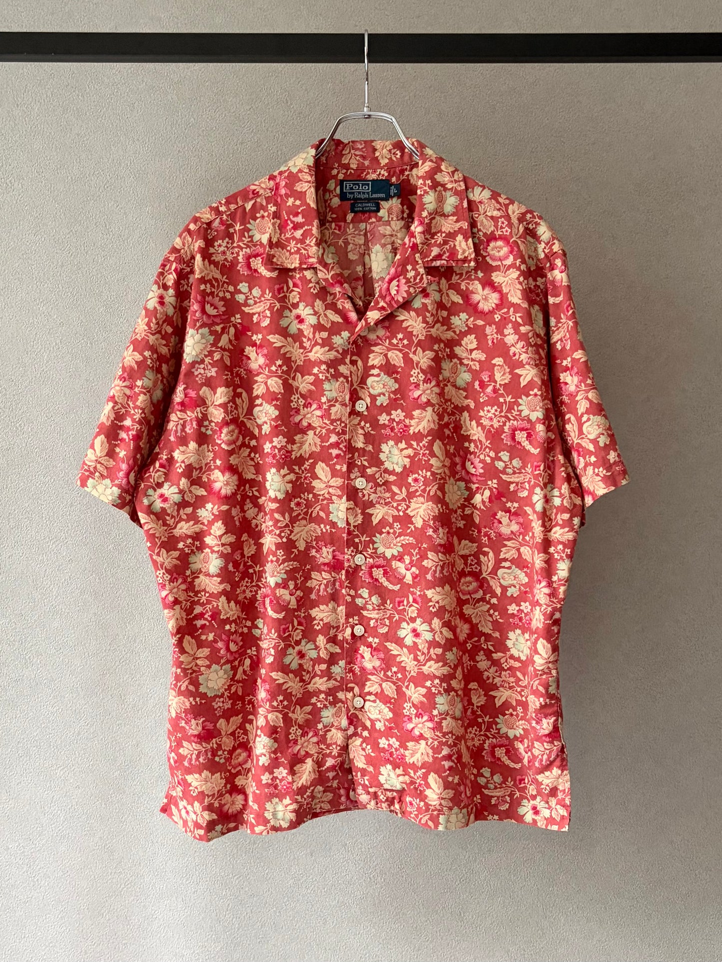 90's Polo Ralph Lauren open collar shirt "CALDWELL"
