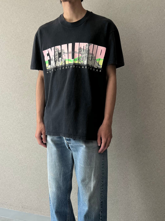 80's EXCALIBUR HOTEL corporate t-shirt "Made in USA"