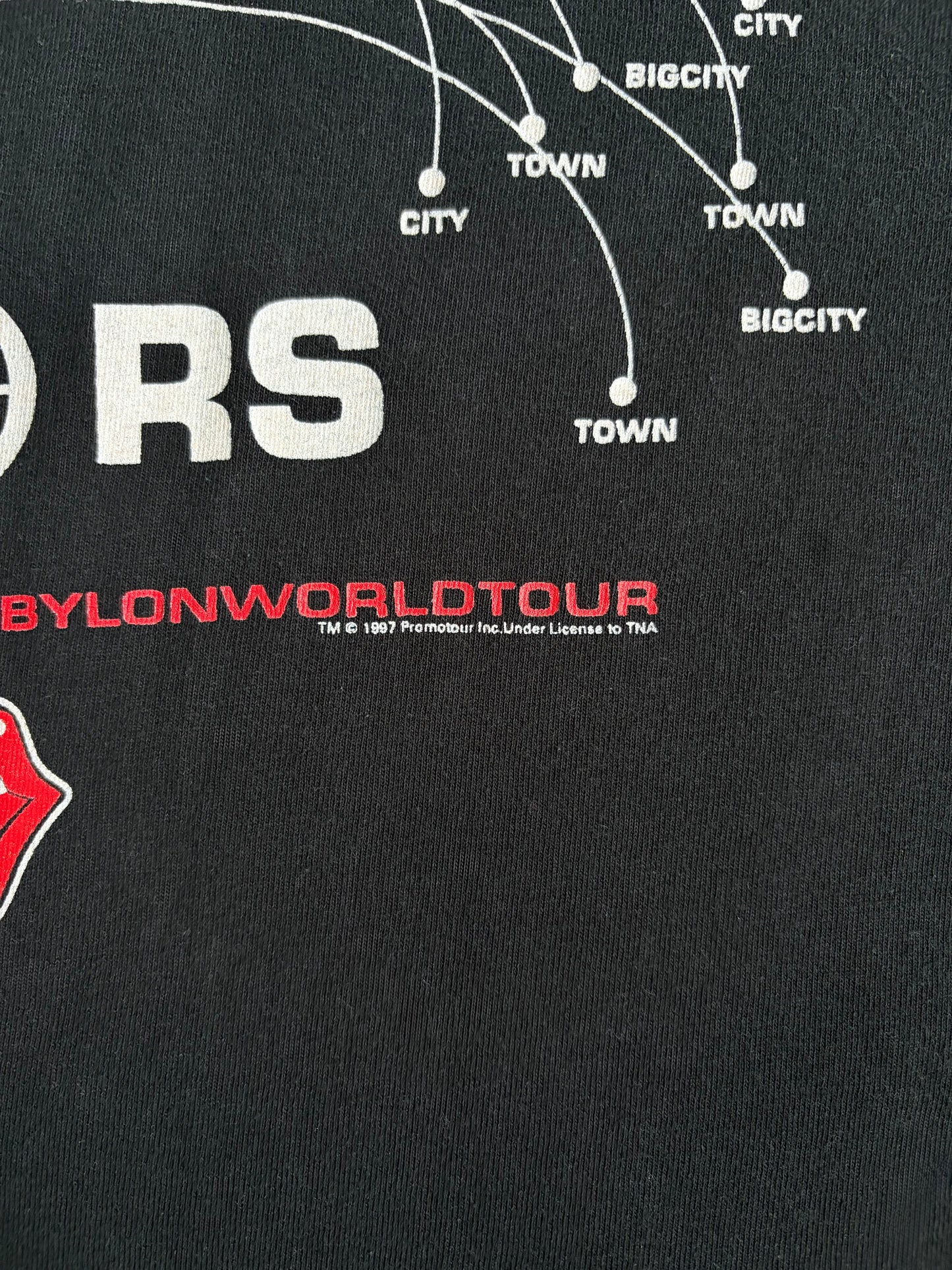 90's The Rolling Stones music t-shirt