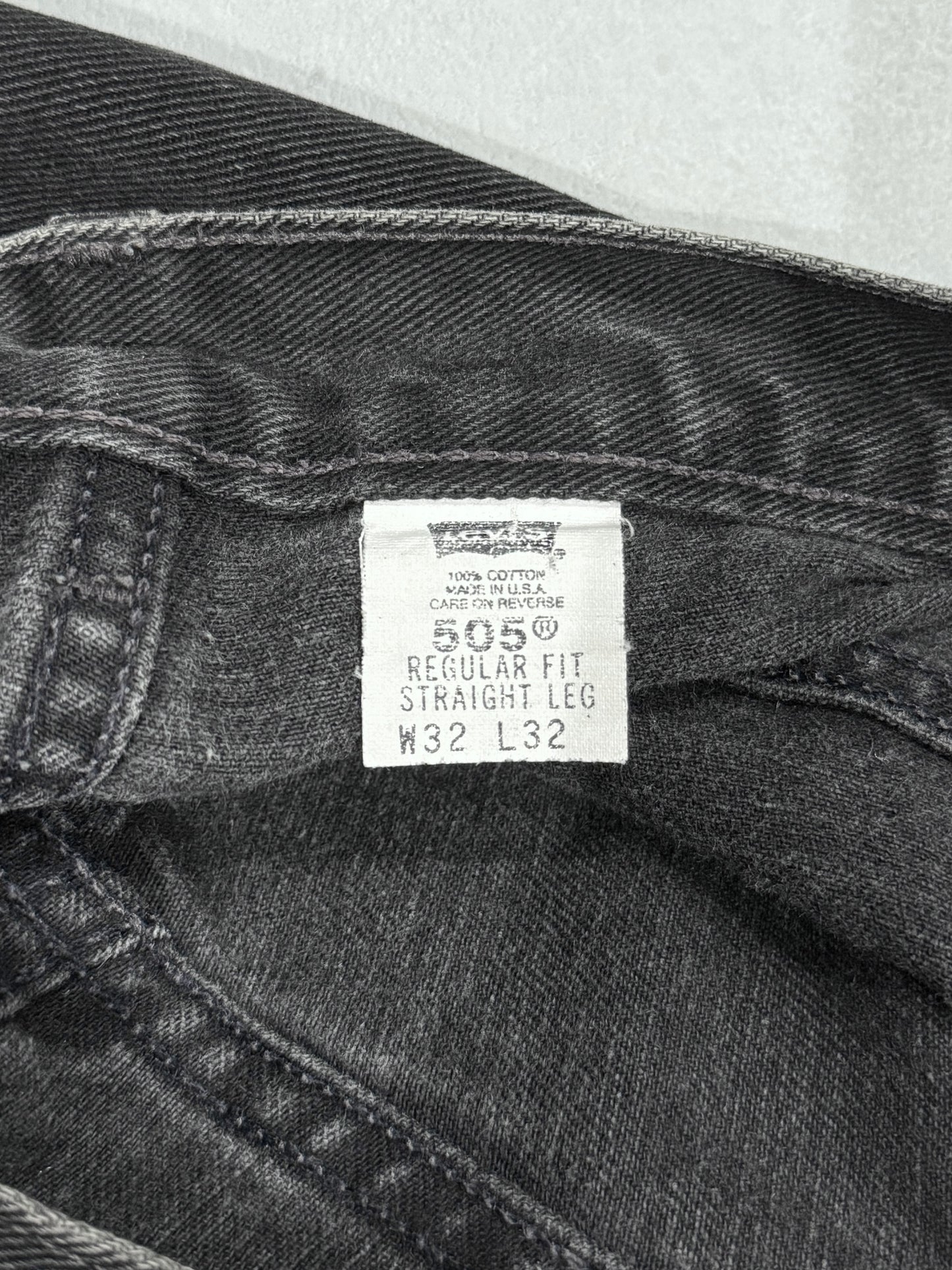 90's Levi's 505 denim pants "Made in USA"