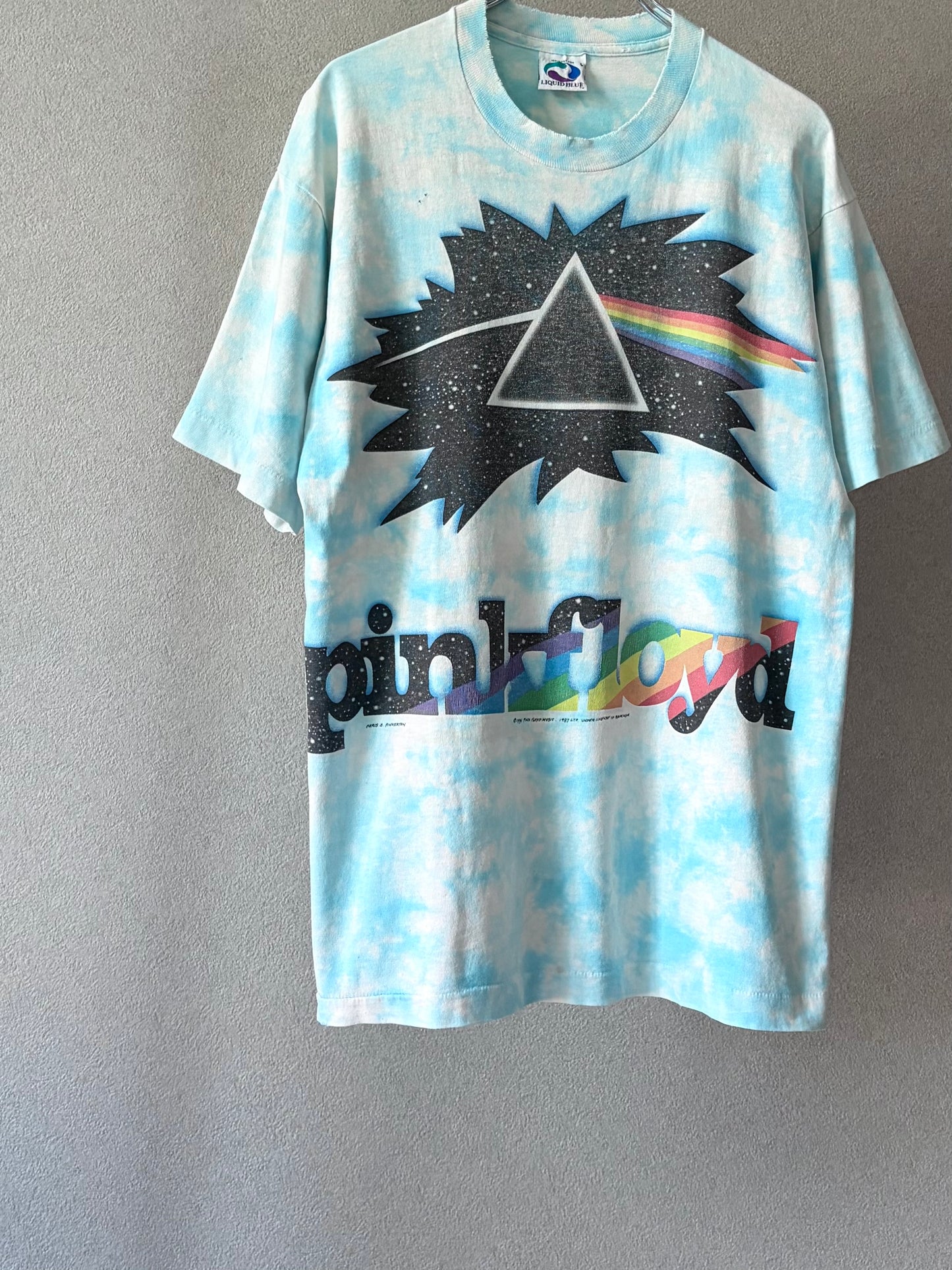 90's Pink Floyd x LIQUID BLUE t-shirt "Made in USA"