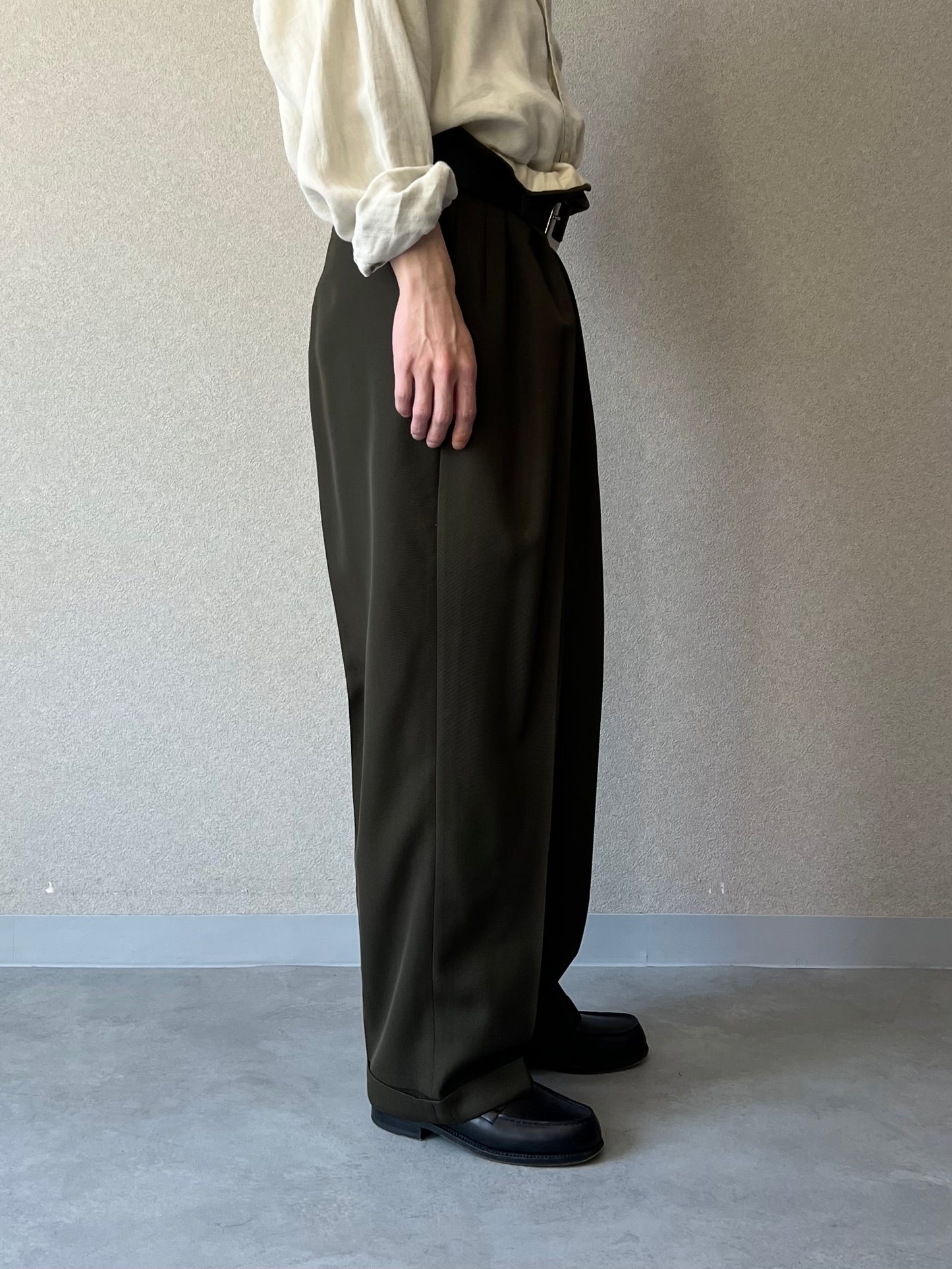 80's GIVENCHY wool slacks "Made in USA"