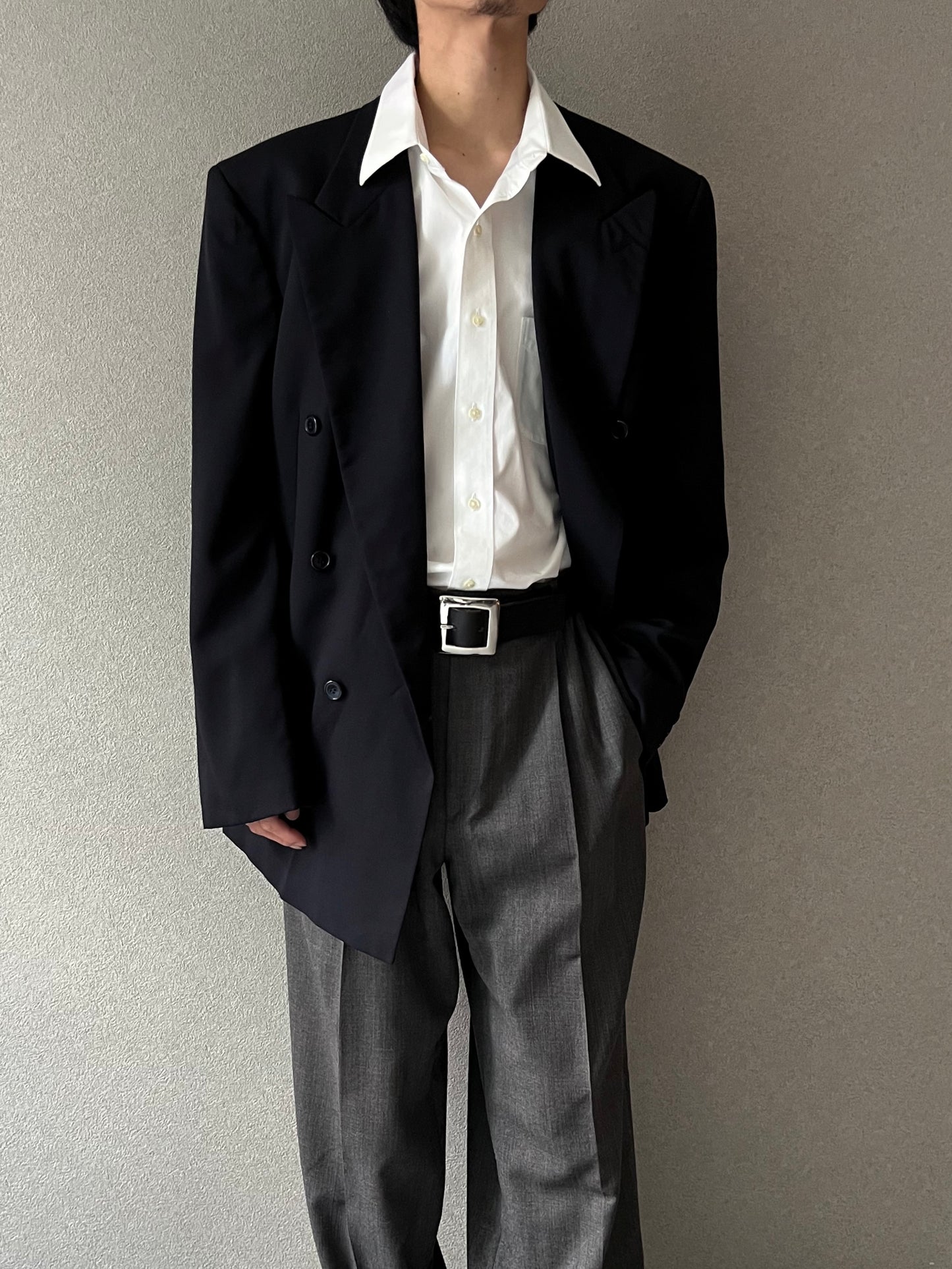 80's〜 BARNEYS NEWYORK x MANI tailored jacket "Made in ITALY"