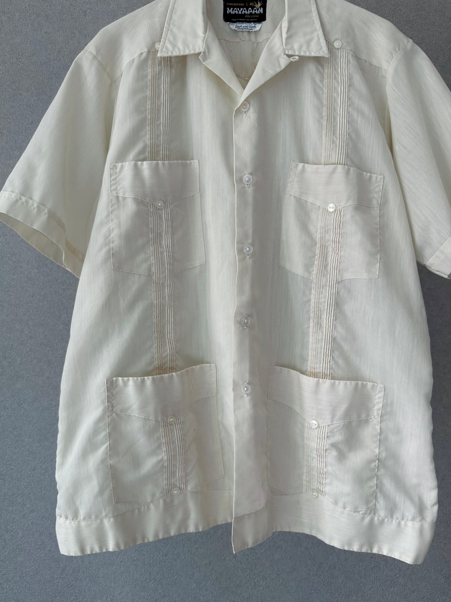 80's MAYAPAN guayabera shirt