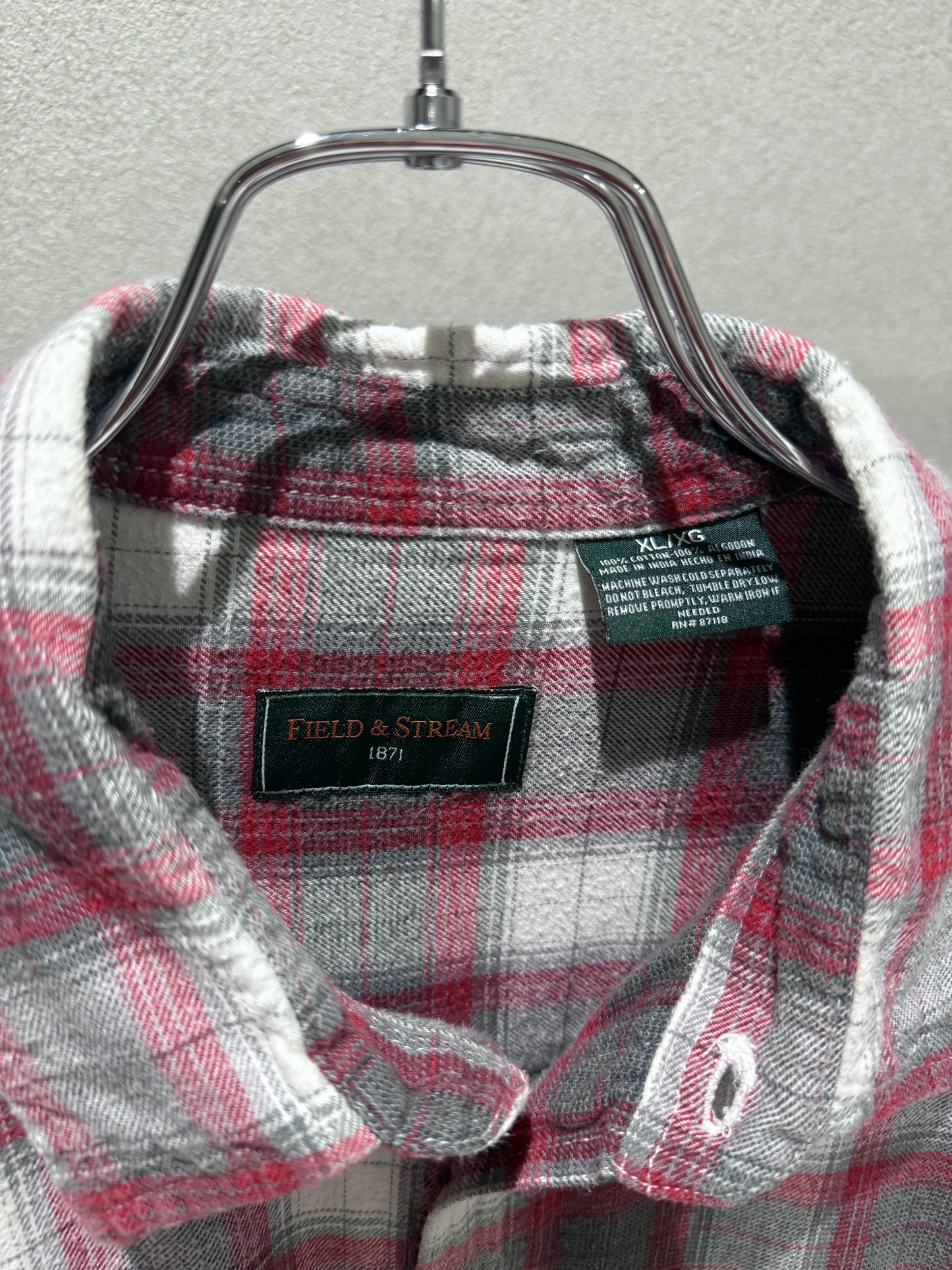 00's FIELD&STREAM flannel shirt