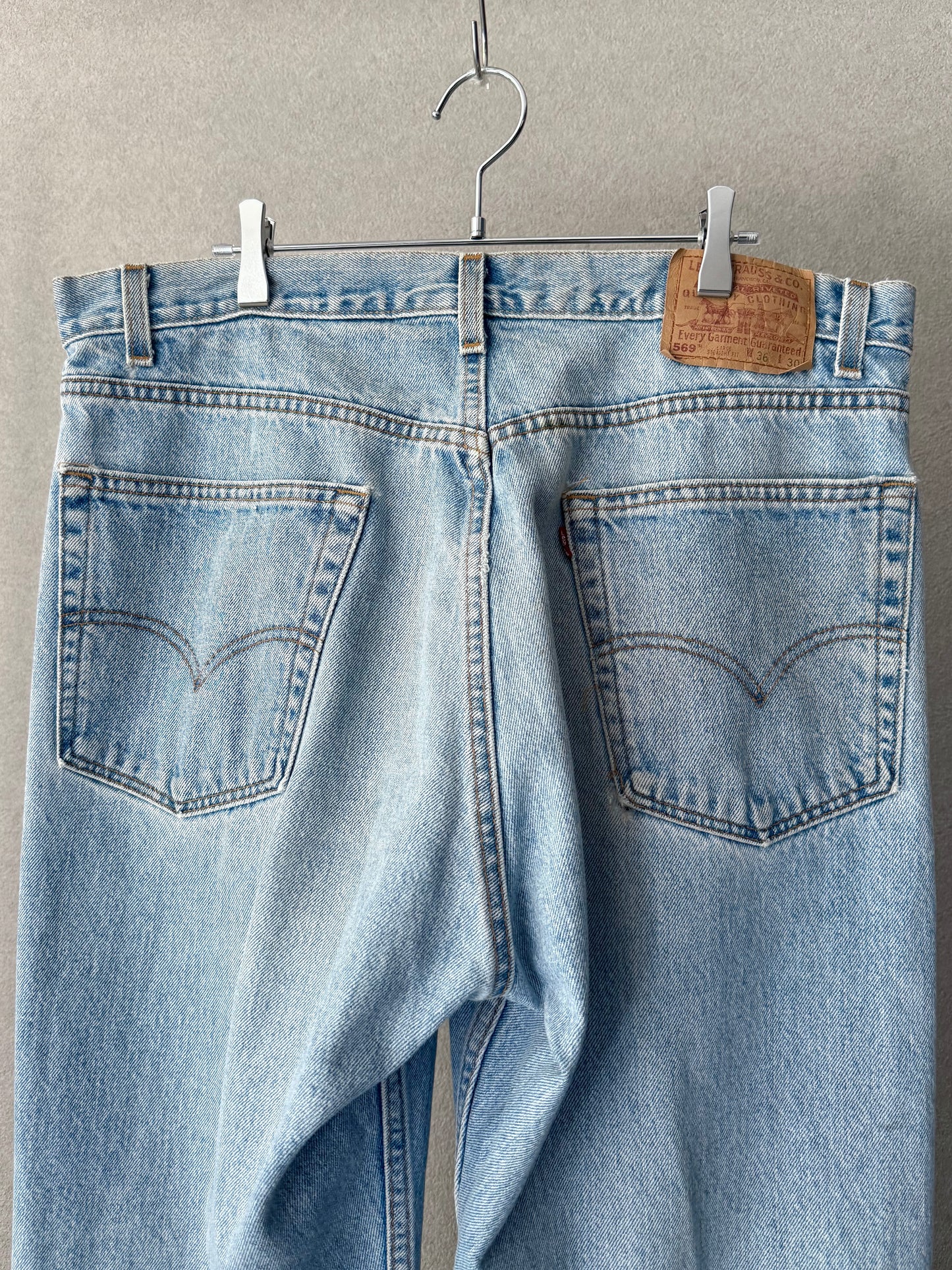 90's Levi's 569 denim pants "Made in USA"
