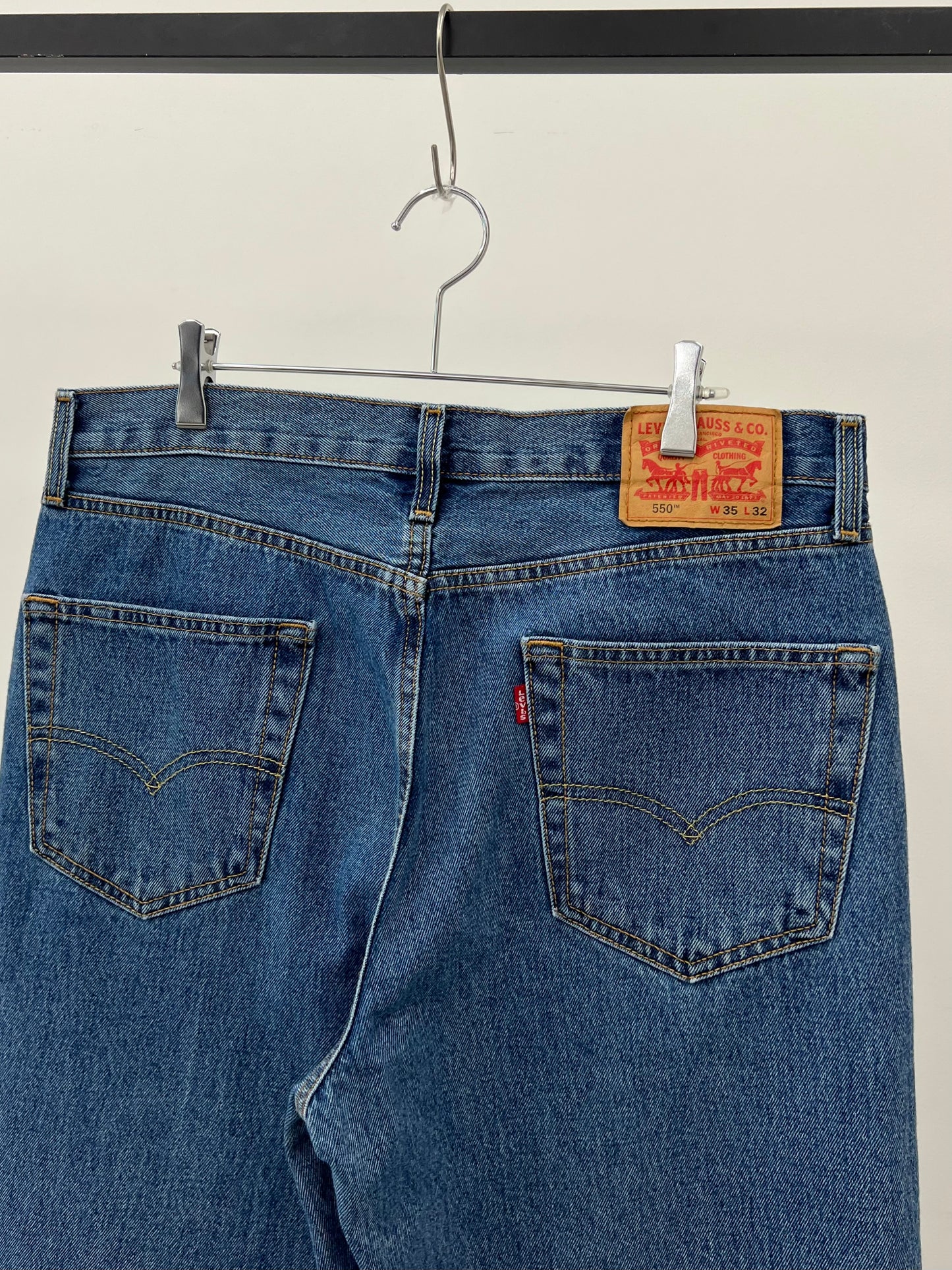 00's Levi's 550 denim pants