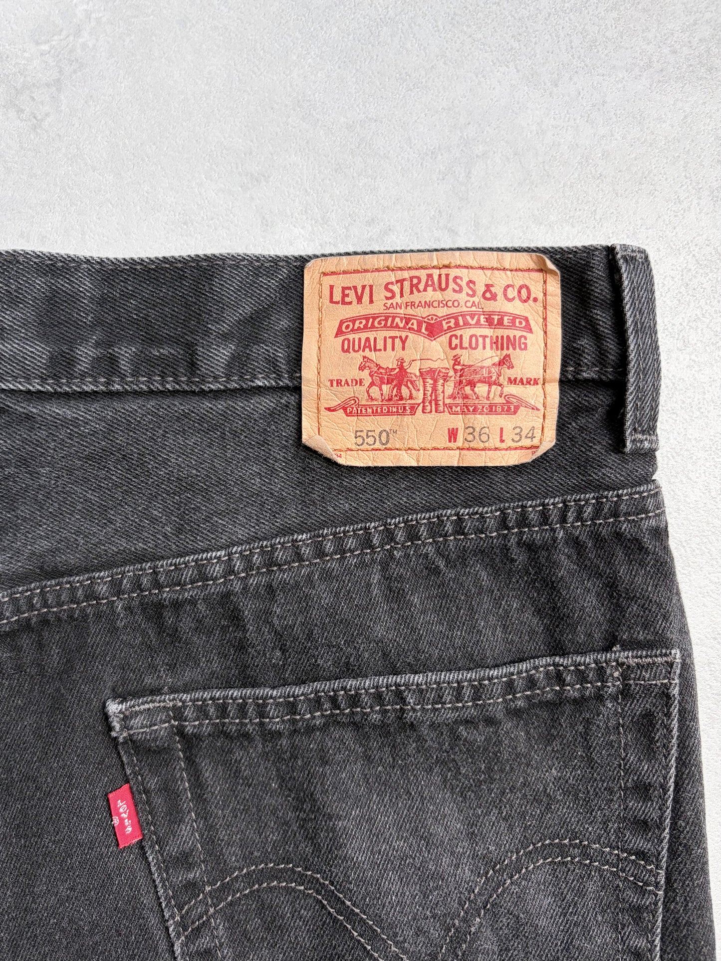 00's Levi's 550 denim pants