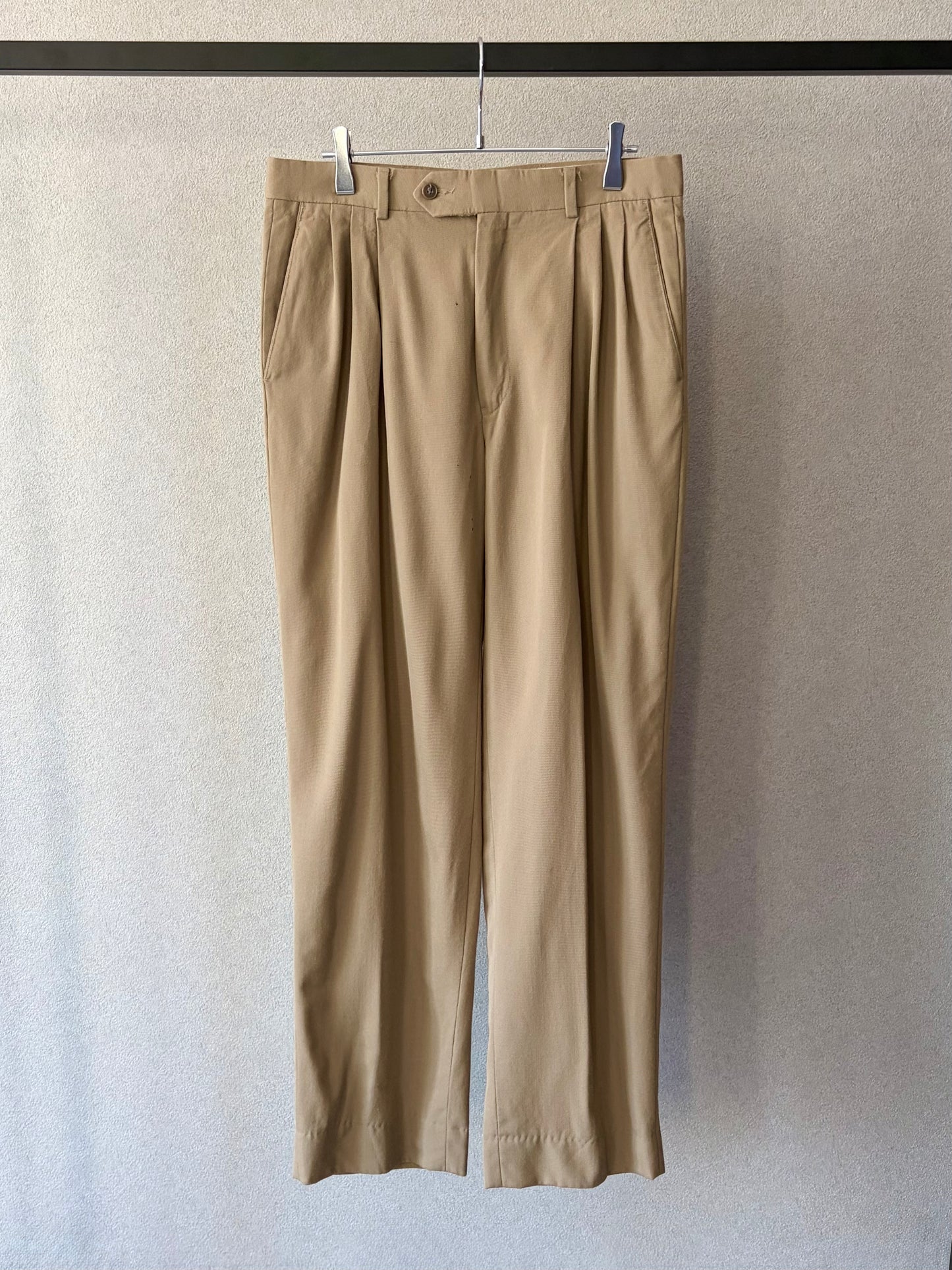 80's GIVENCHY wool slacks "Made in USA"