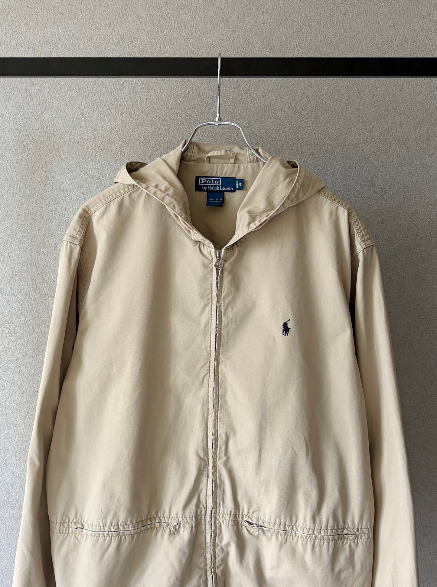 90's Polo Ralph Lauren hooded jacket