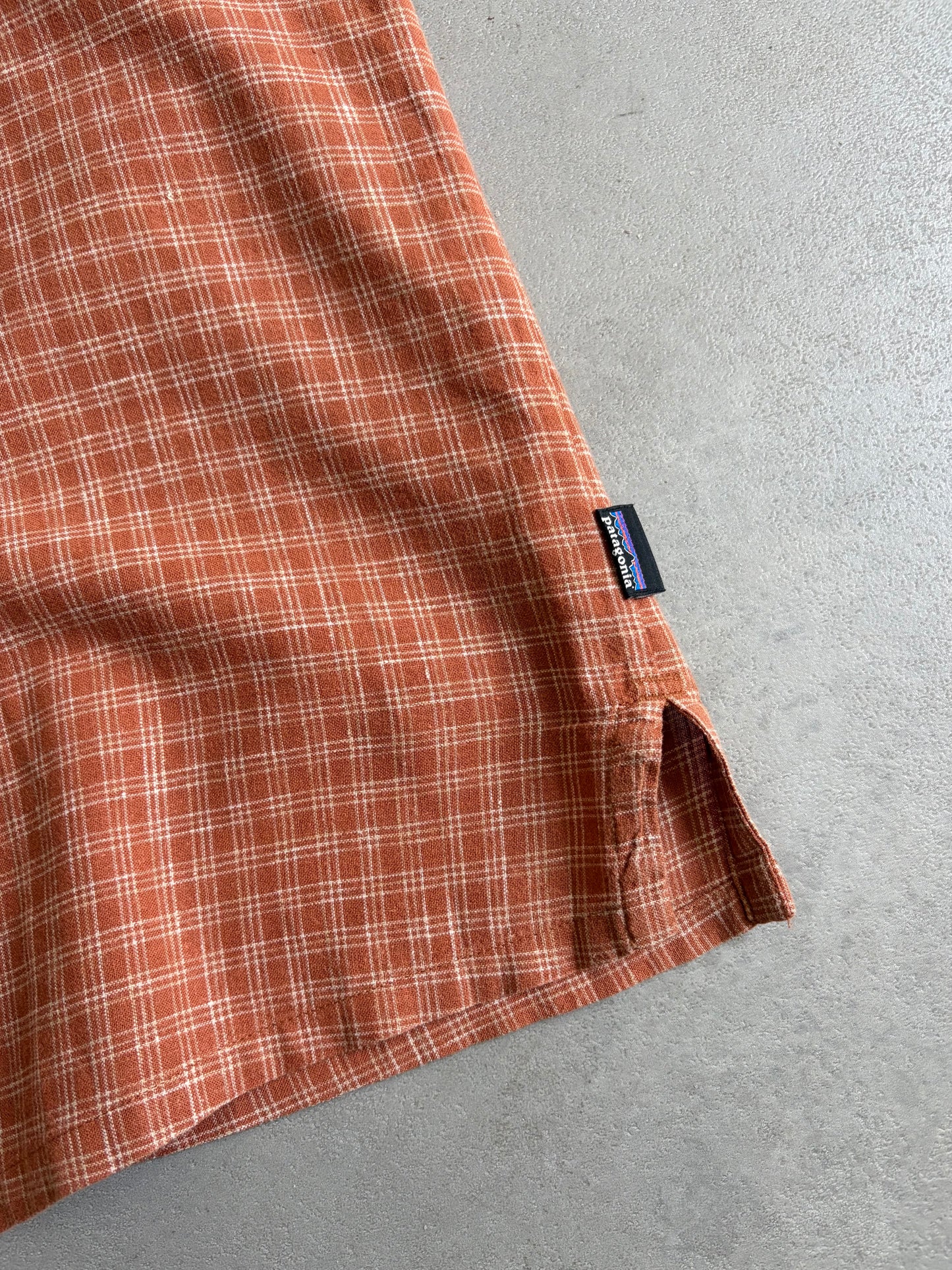 00's patagonia hemp×cotton shirt