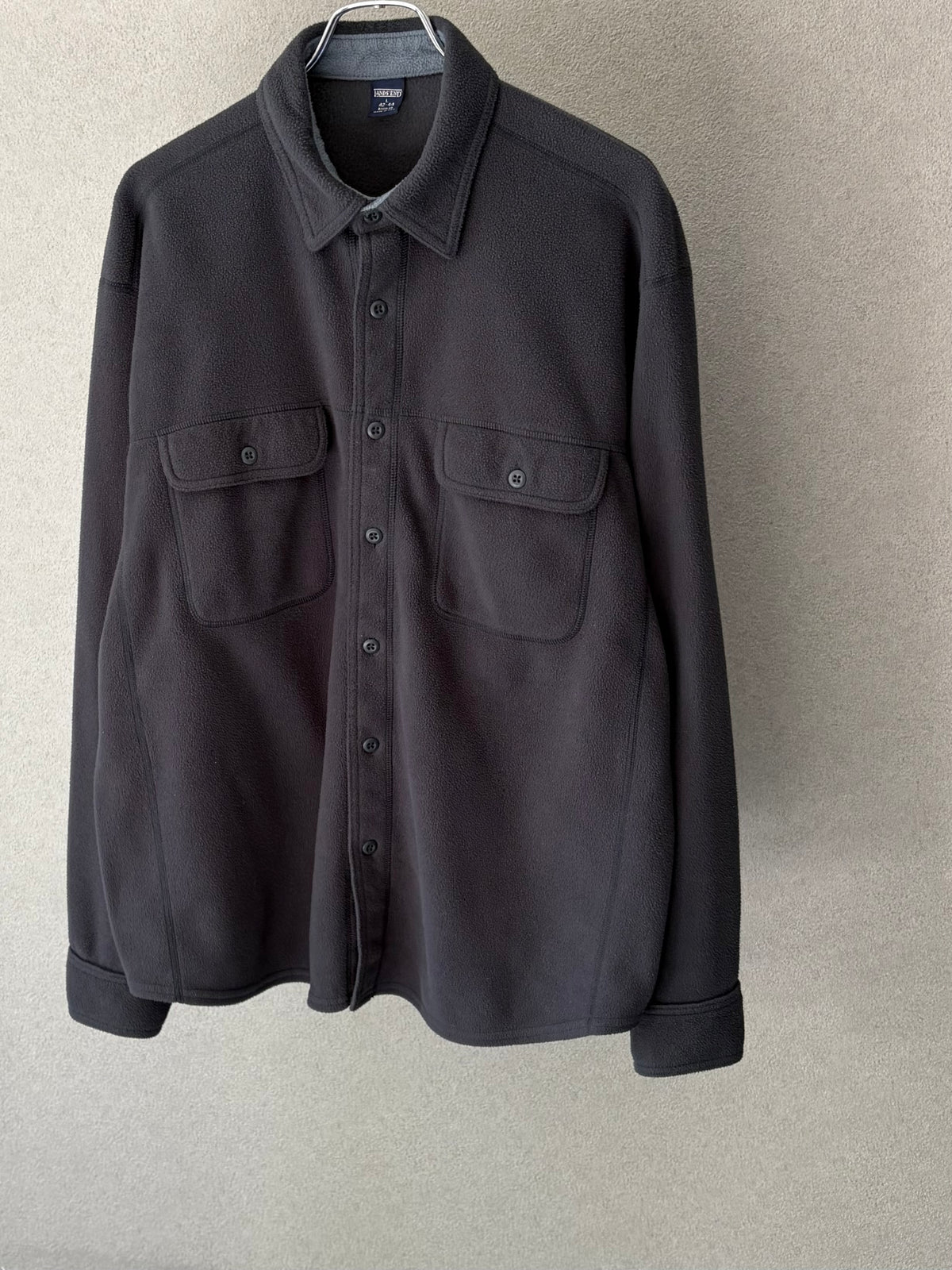 90's LANDS' END fleece shirt "Made in USA"