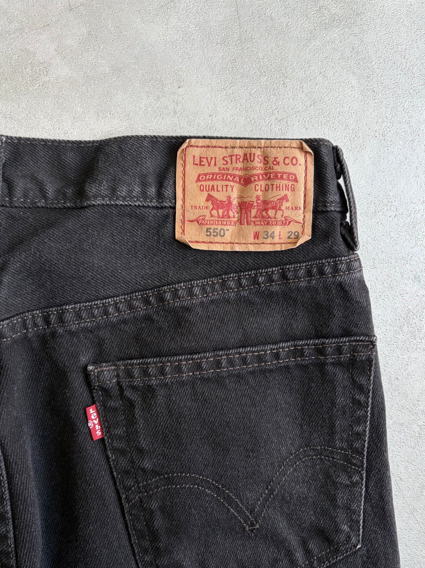 00's Levi's 550 denim pants