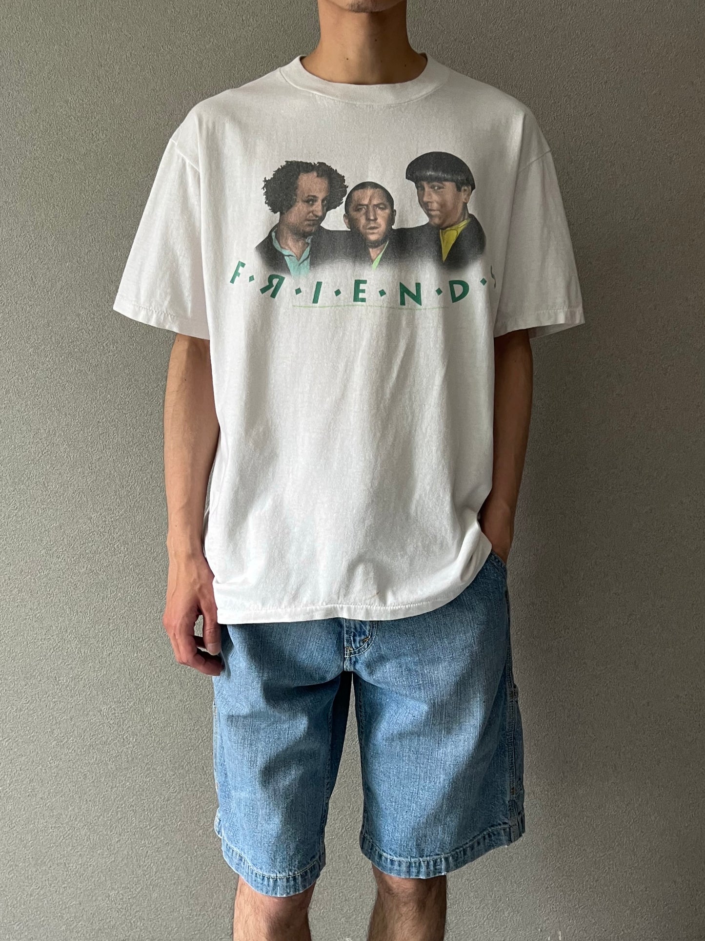 90's The Three Stooges FRIENDS parody t-shirt