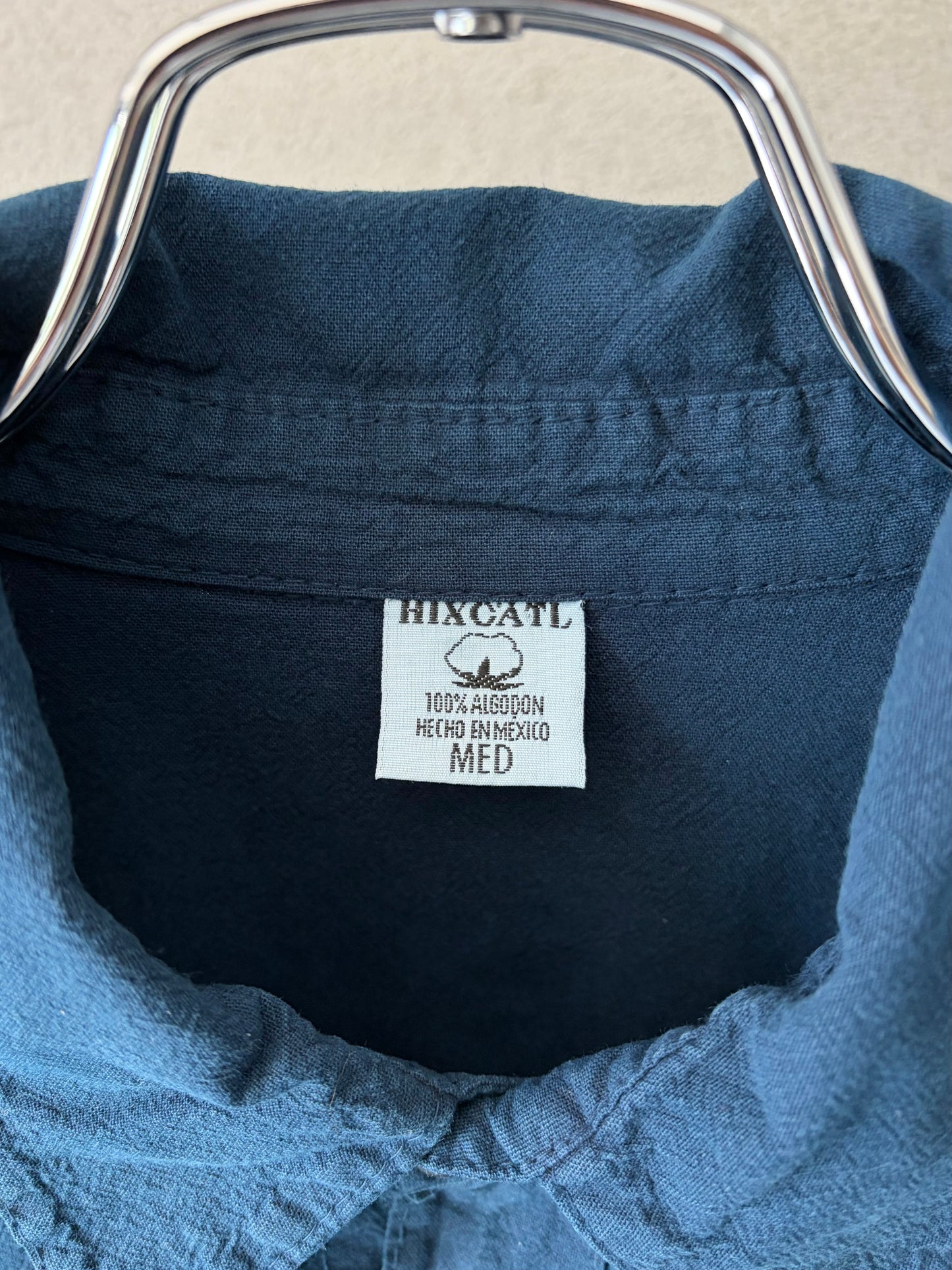 90's HIXCATL guayabera shirt