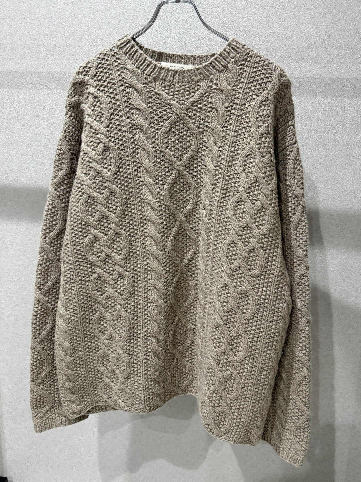 90's J.CREW shetland wool knit