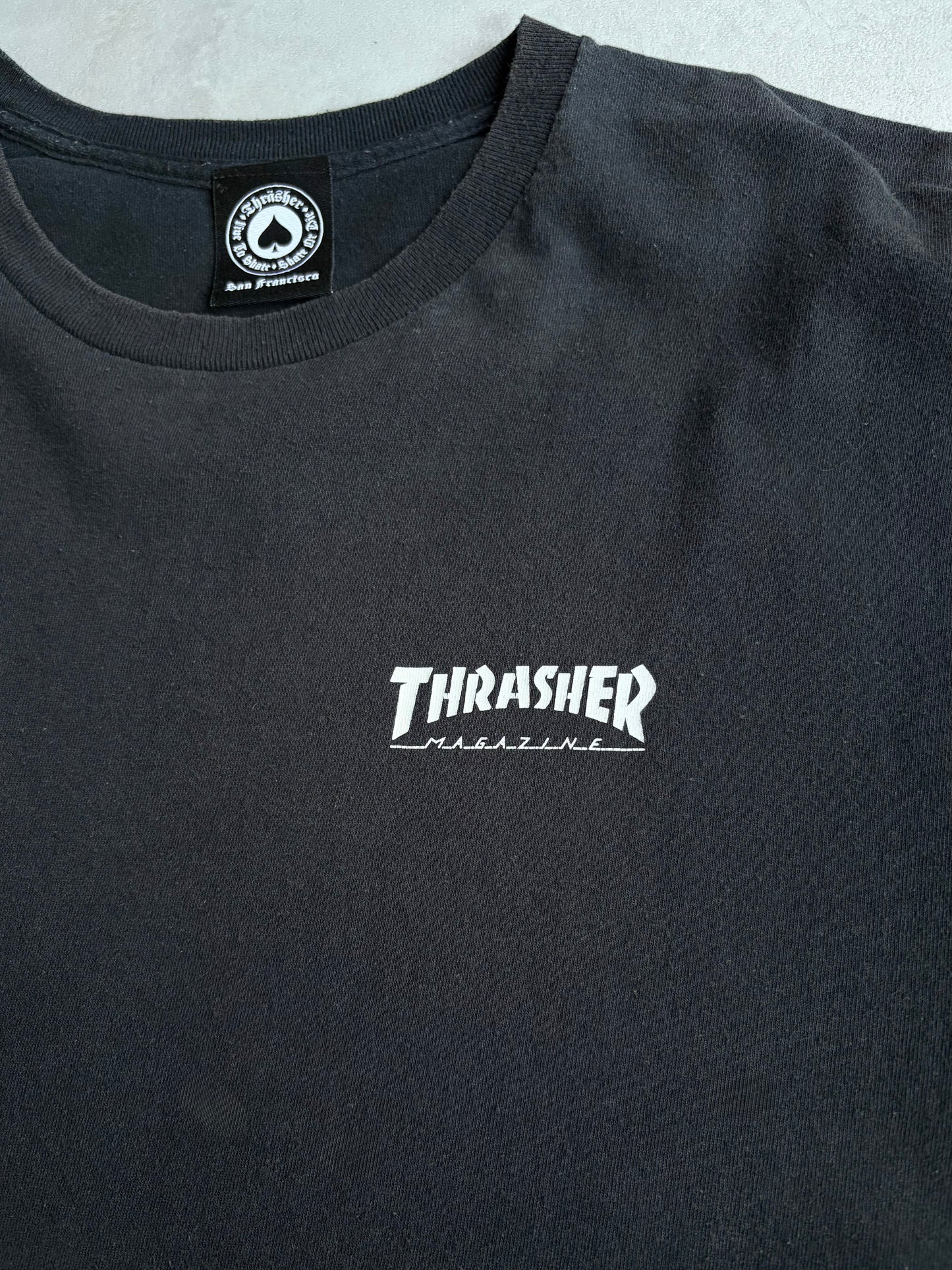 00's THRASHER skate t-shirt