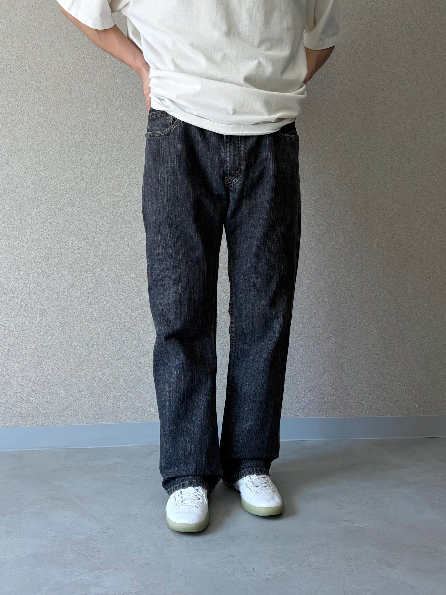 00's Levi's 527 denim pants "Yarn dyed"