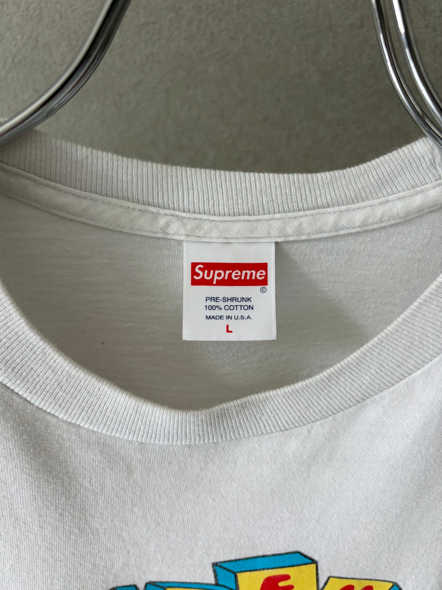 10's〜 SUPREME skate t-shirt "Made in USA"