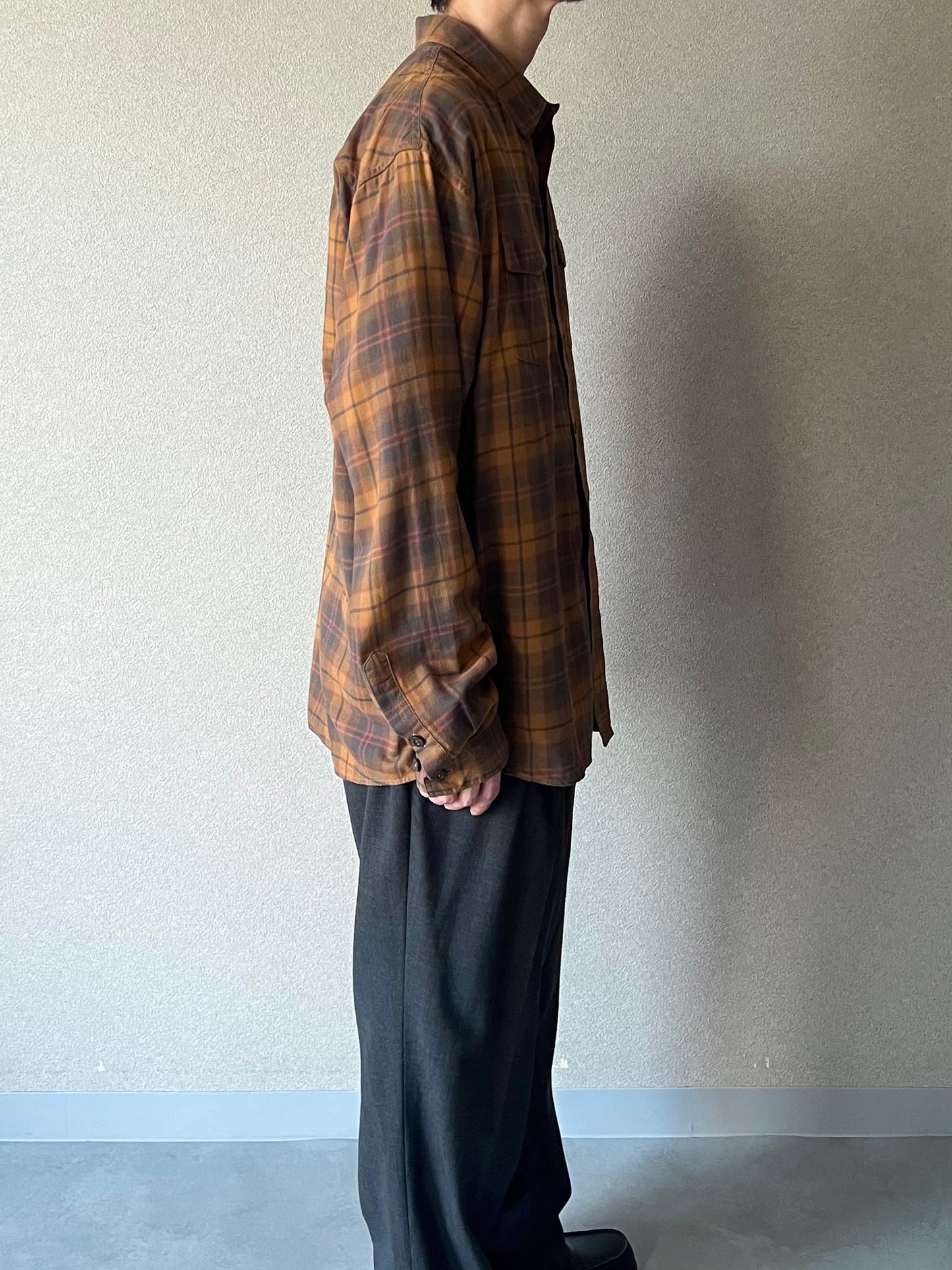 00's patagonia flannel shirt