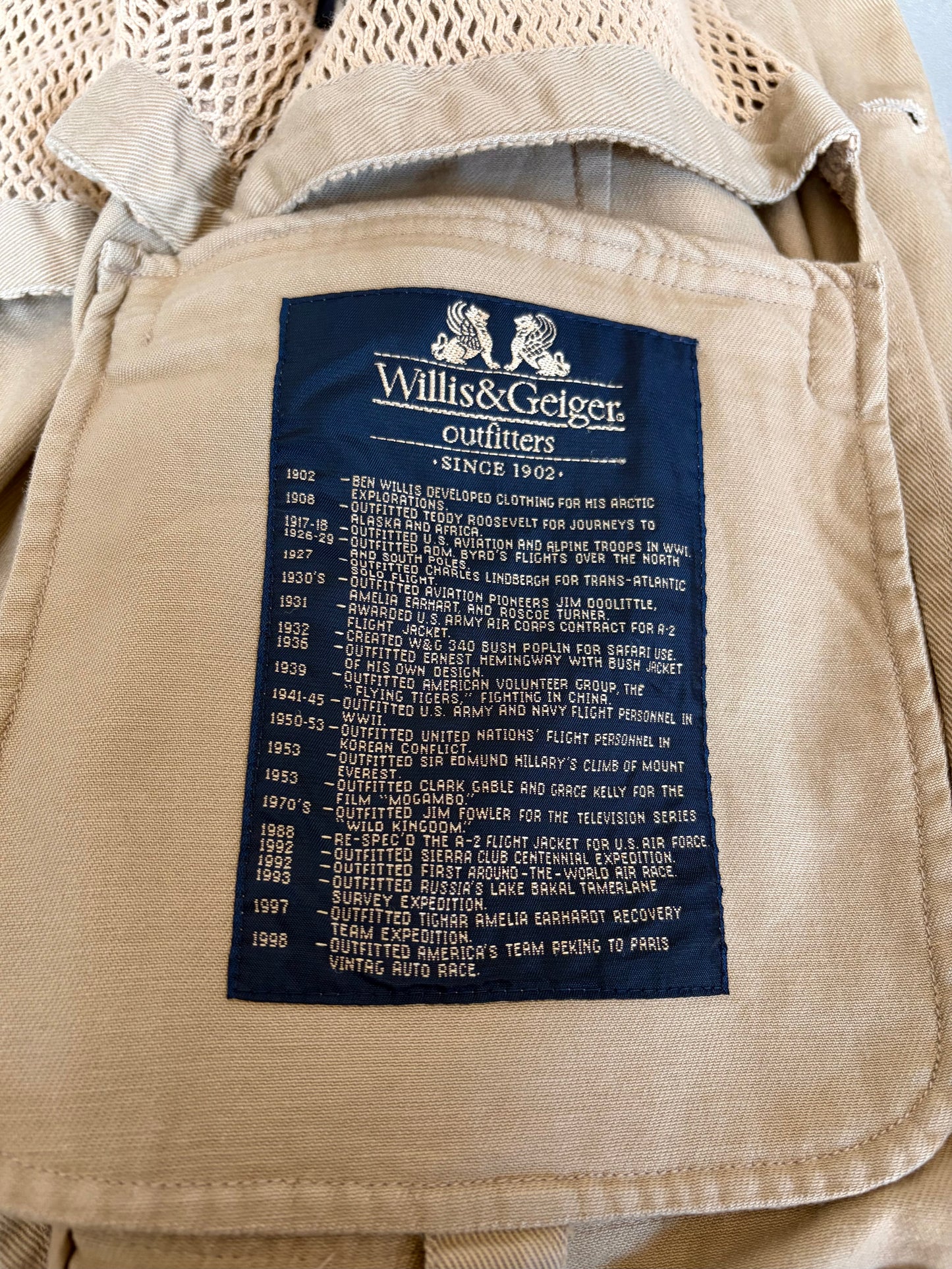 90's Willis & Geiger tailored jacket