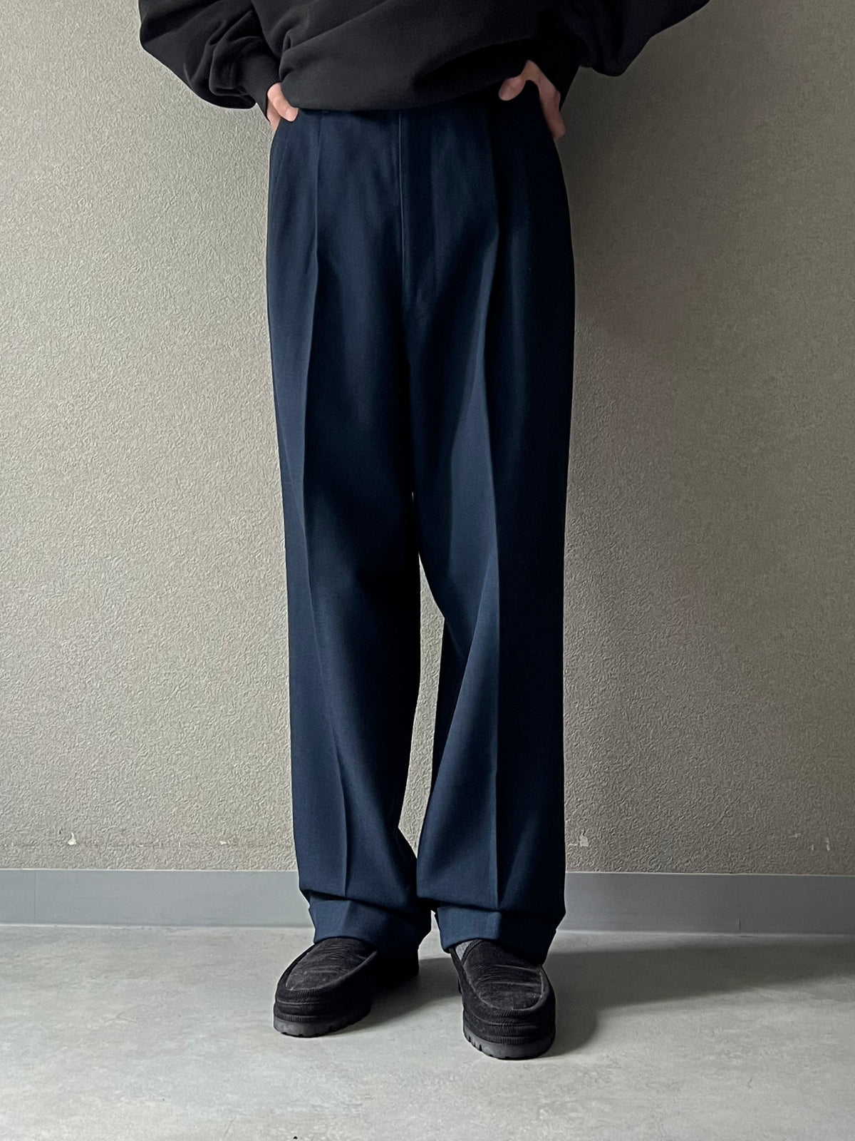 70's VINTAGE wool slacks