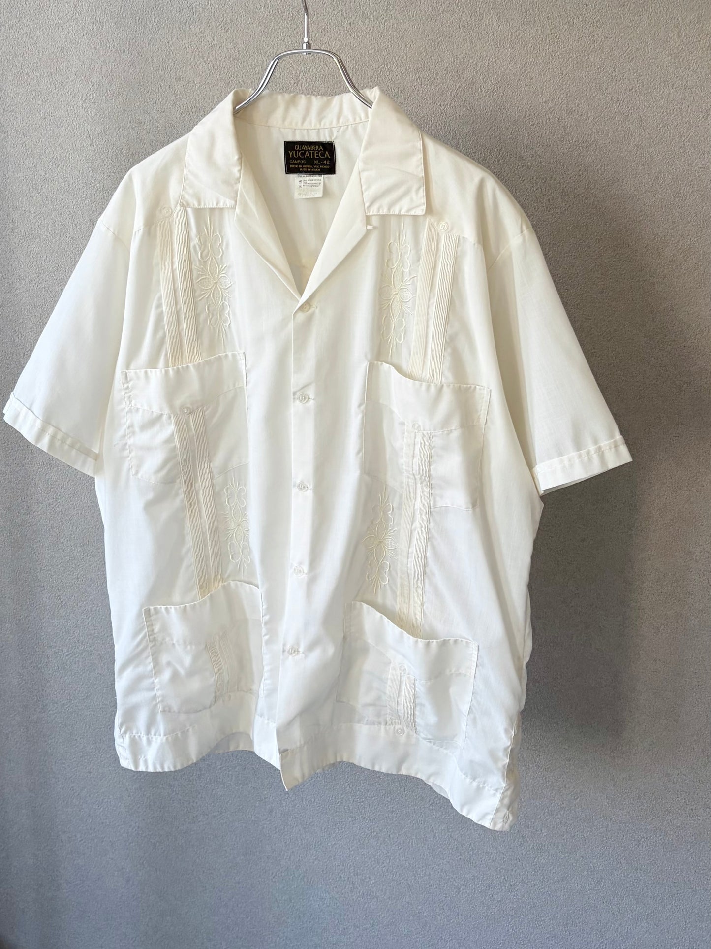 90's YUCATECA guayabera shirt