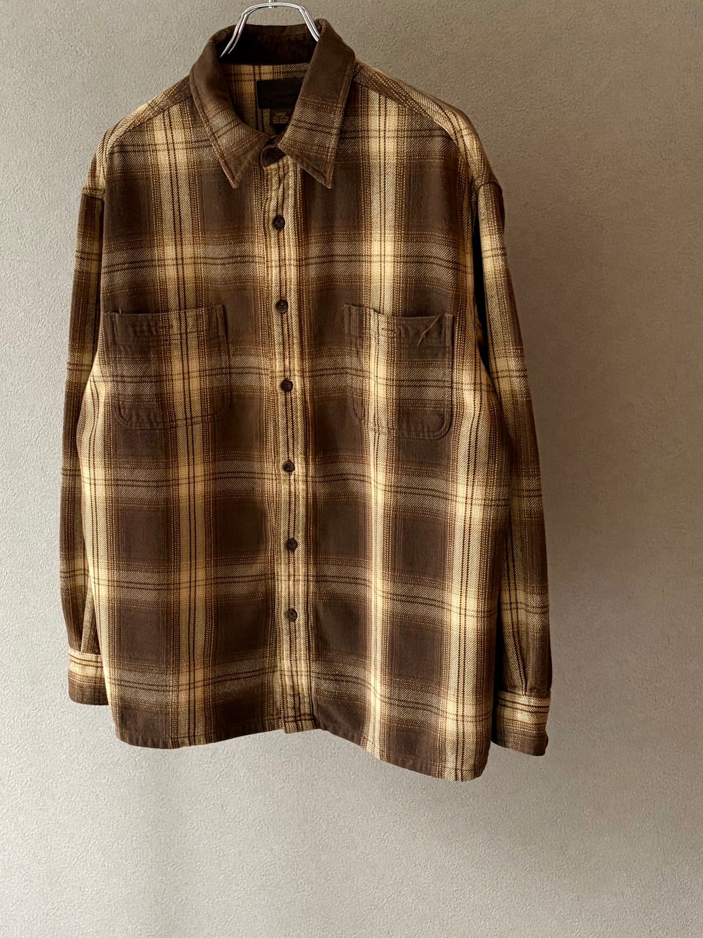 00's ST. JOHN’S BAY flannel shirt