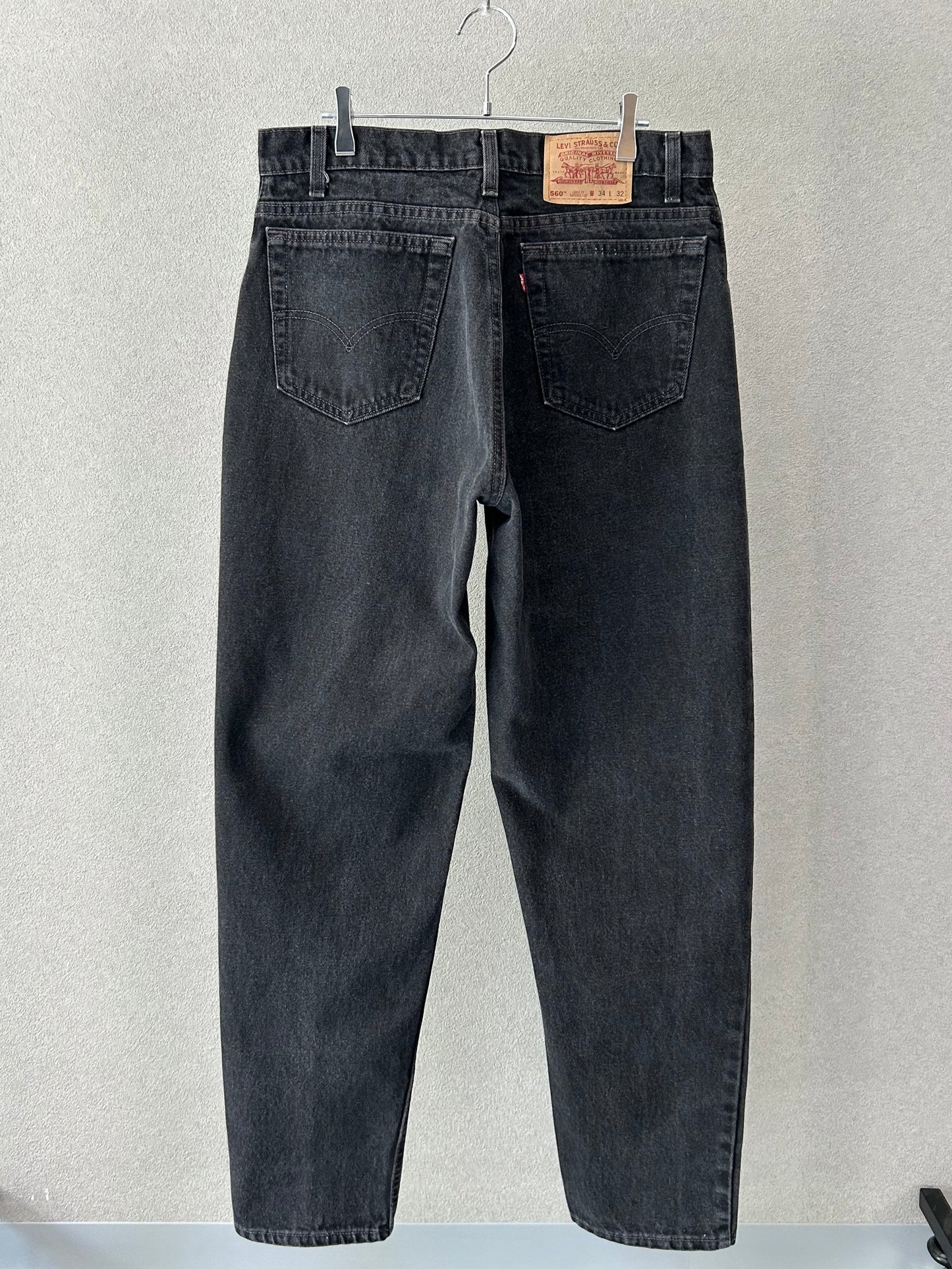 90's Levi's 560 denim pants "Made in USA"
