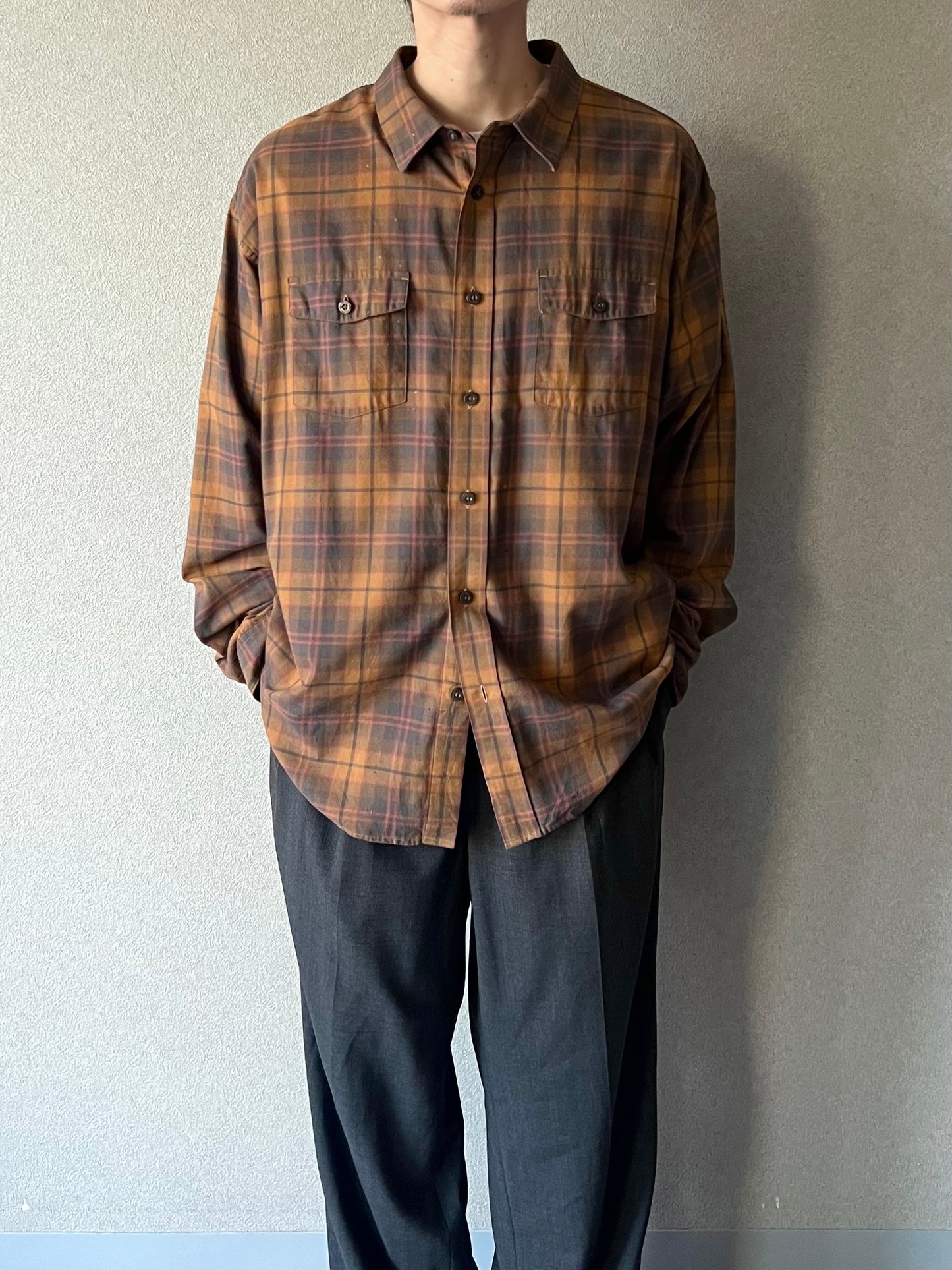 00's patagonia flannel shirt