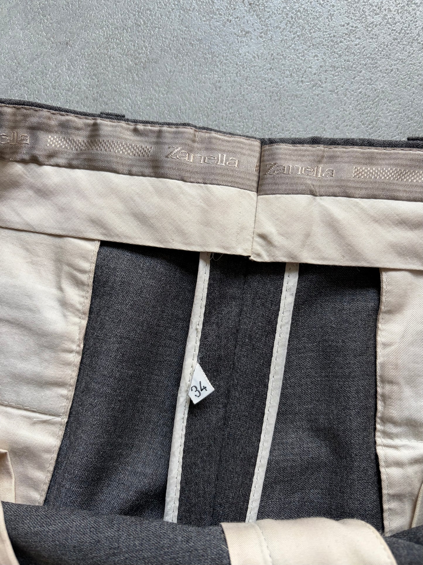 90's Zanella wool slacks