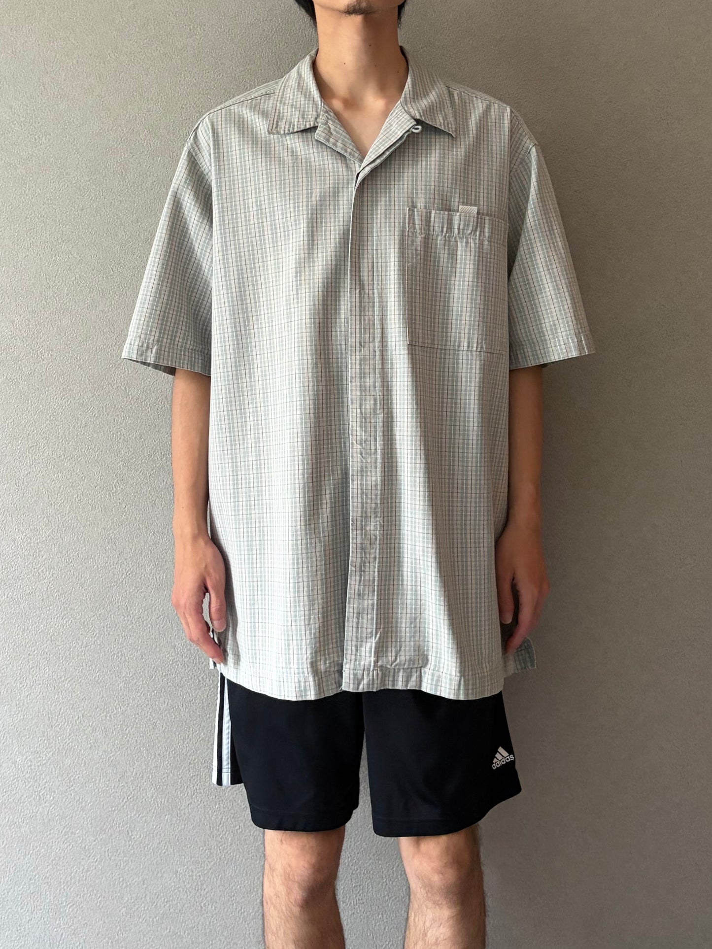 00's Levi's silverTab open collar shirt