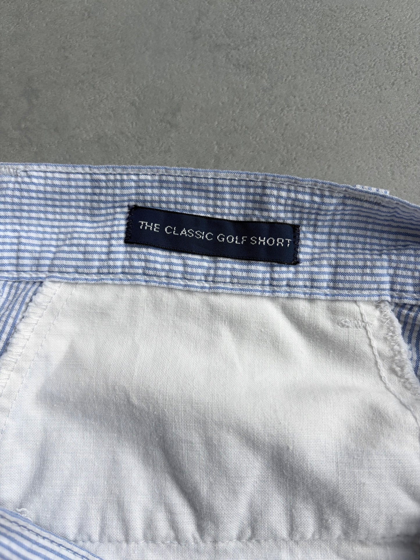 90's Polo Ralph Lauren seersucker shorts "Made in USA"