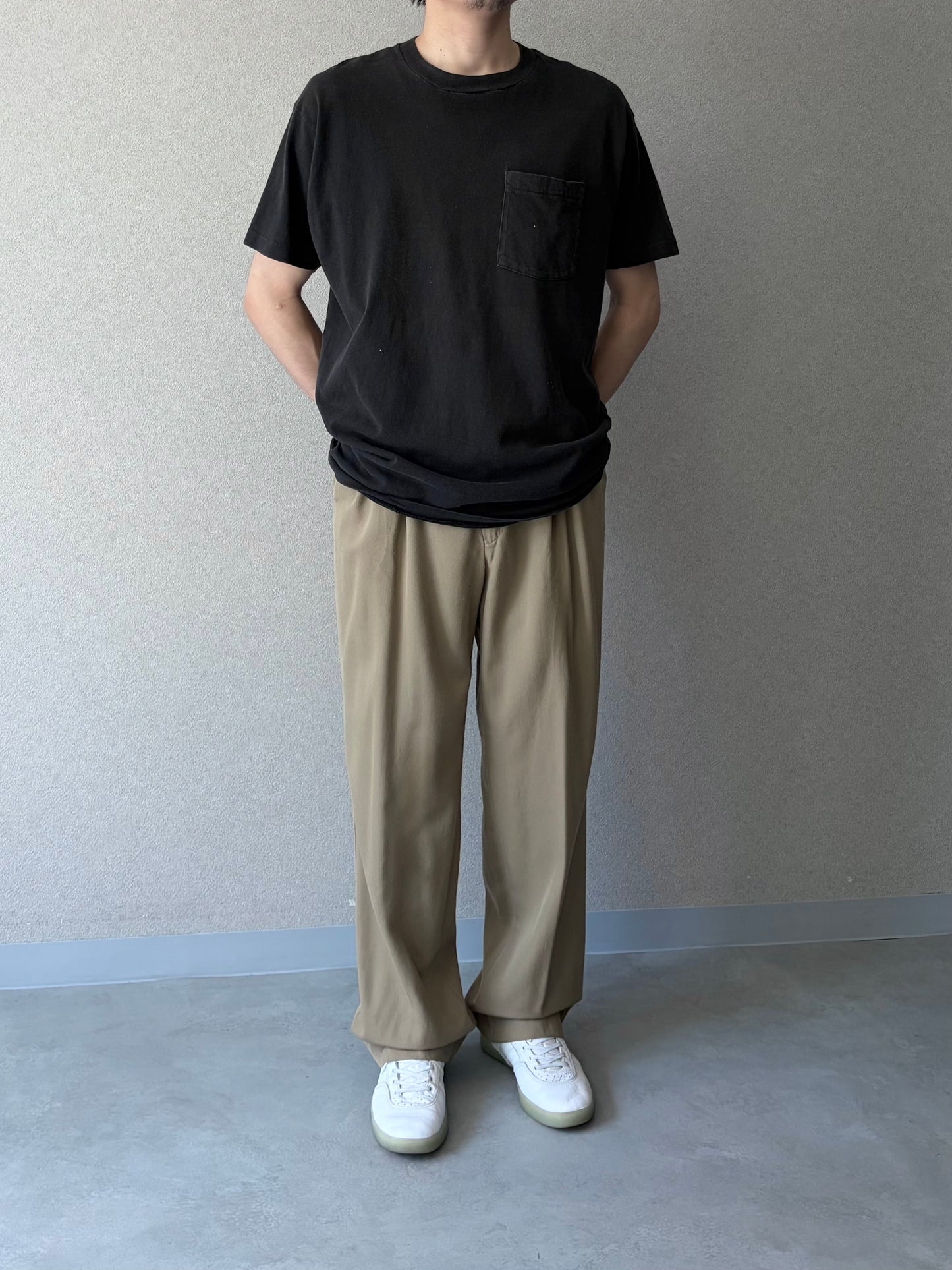80's GIVENCHY wool slacks "Made in USA"