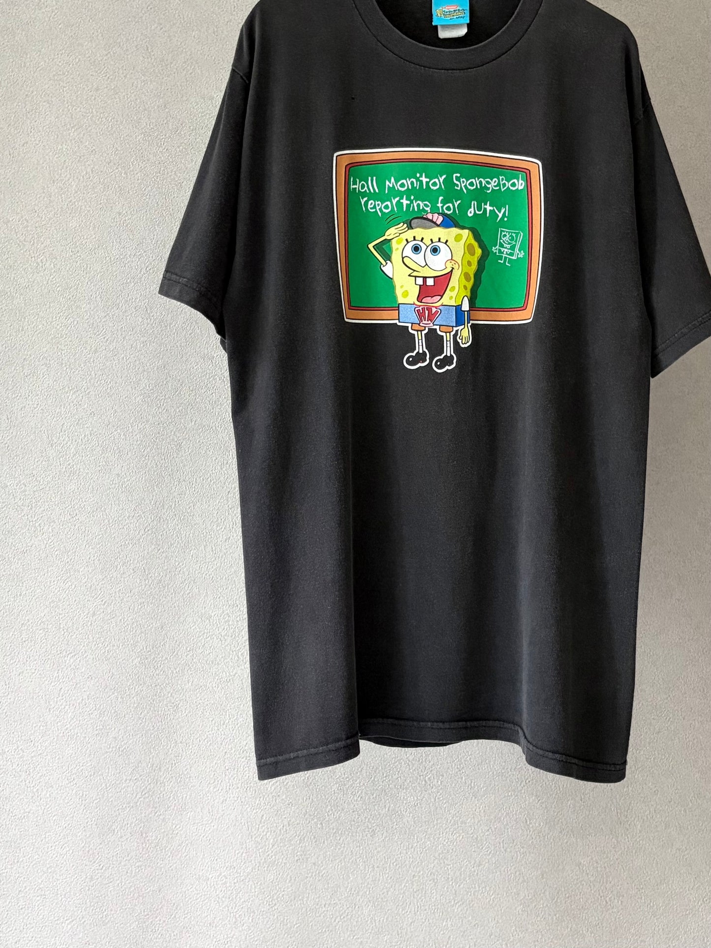 00's SPONGE BOB print t-shirt