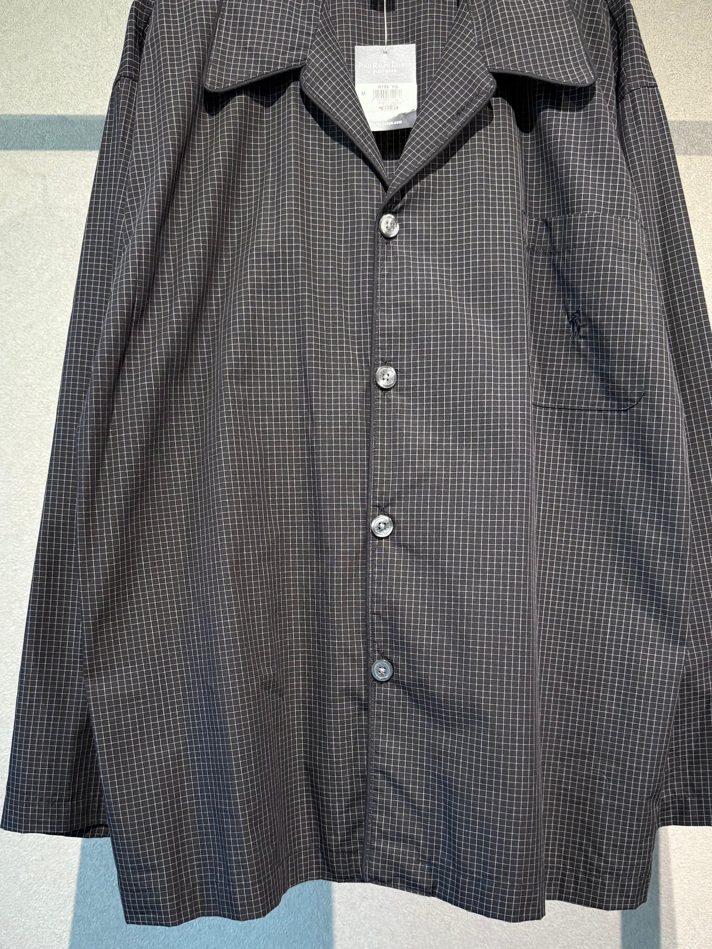 00's Polo Ralph Lauren pajama shirt "DEAD STOCK"
