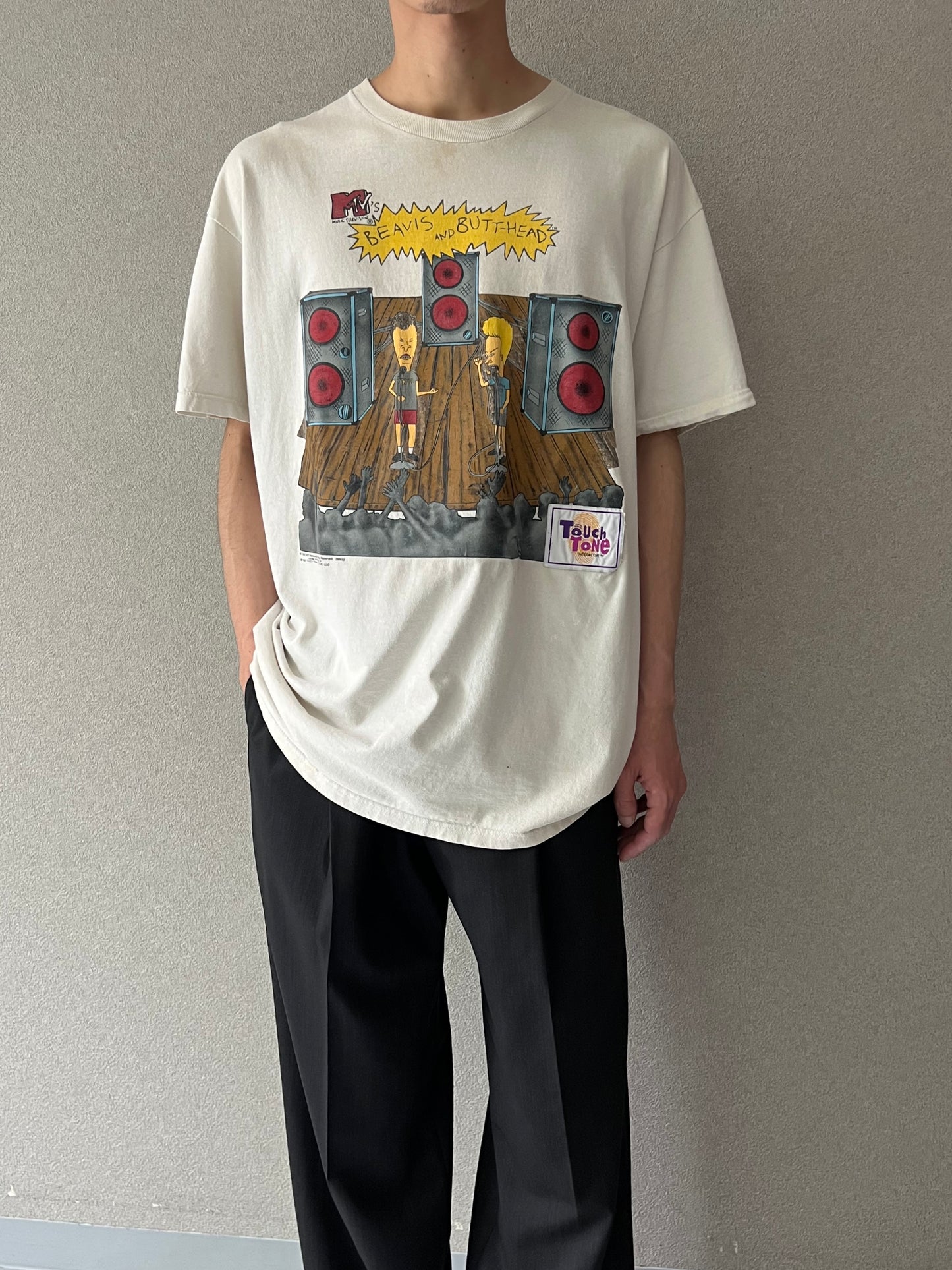 90's Beavis and Butt-Head print t-shirt "Made in USA"