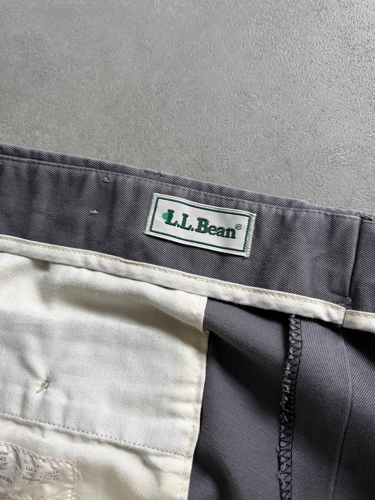 80's L.L.Bean chino slacks