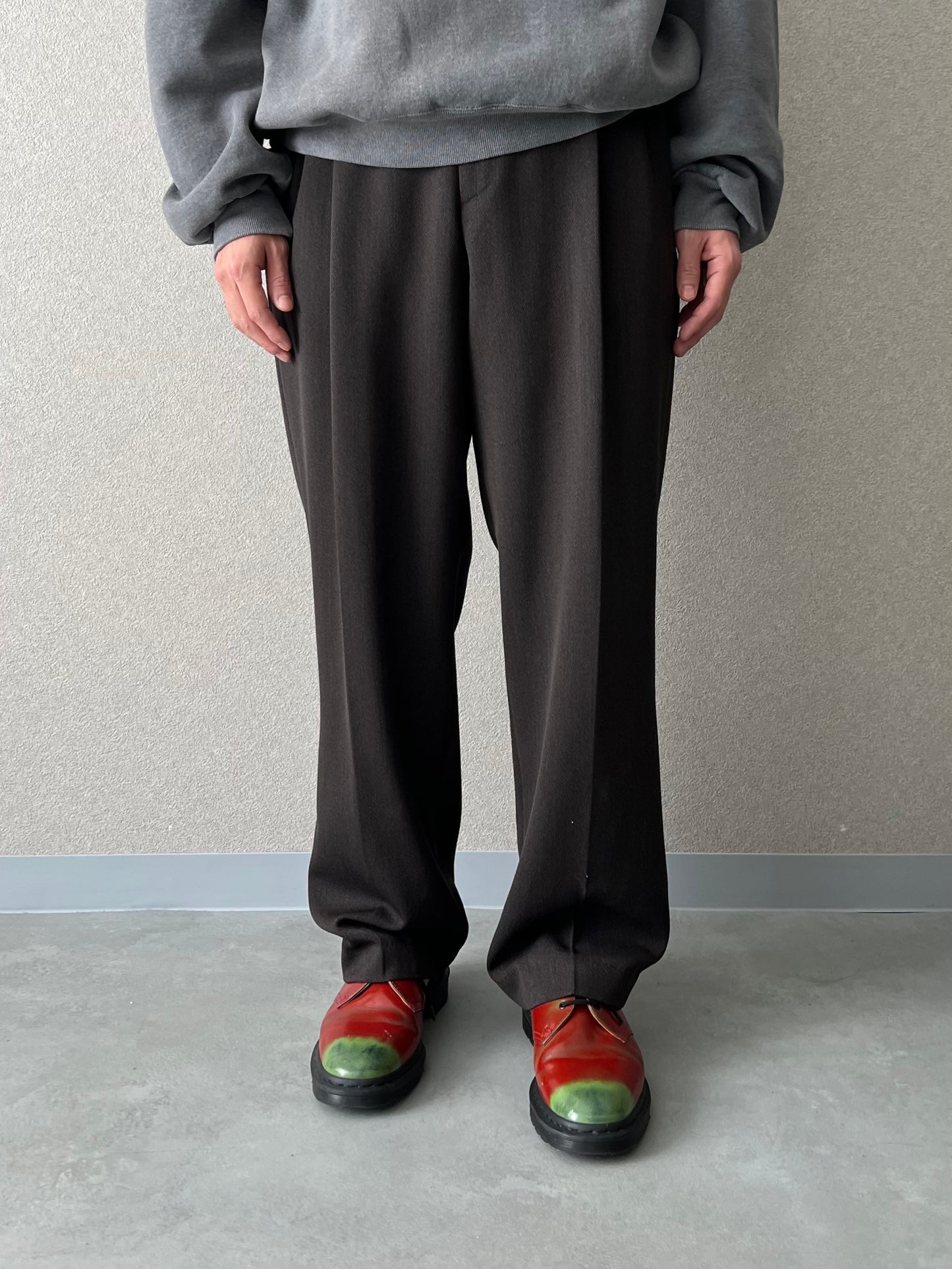 90's Zanella wool slacks "Made in ITALY"