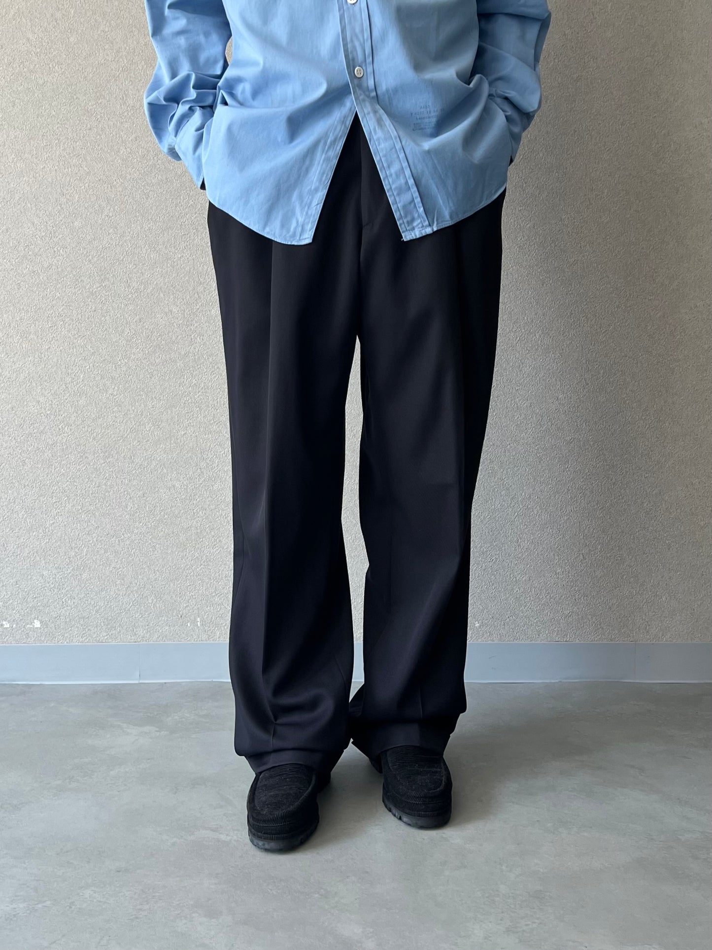 00's PAZONI wool slacks "Made in ITALY"