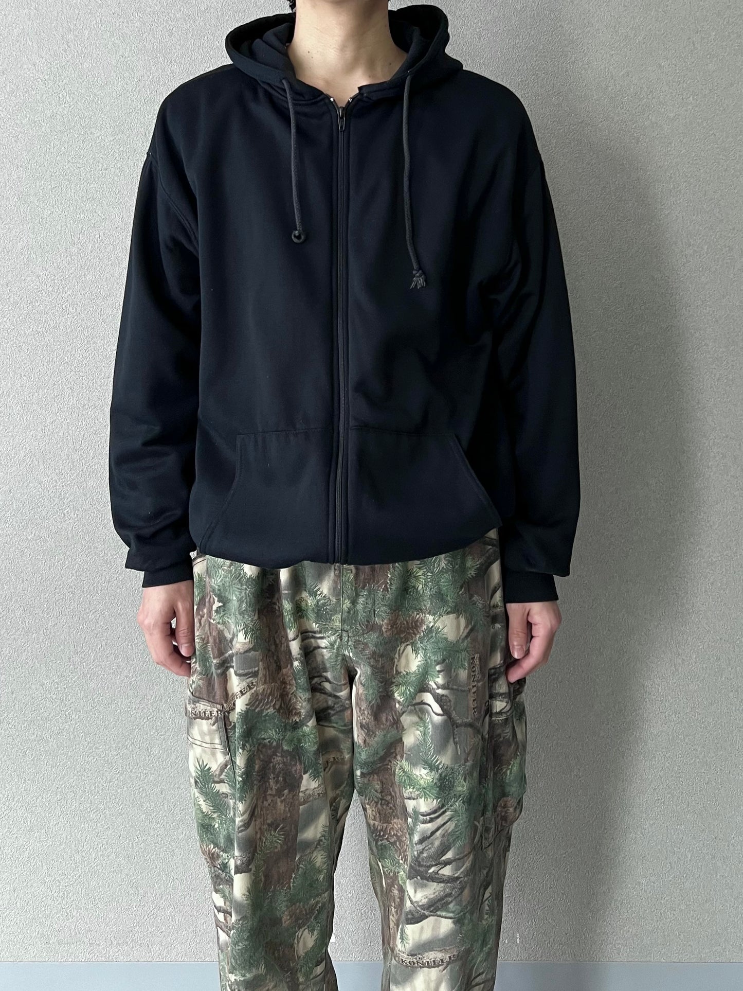 80's BIG CREEK thermal lining sweat hoodie