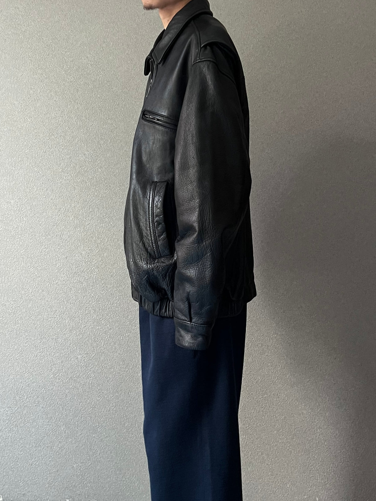 00's ST.JOHN'S BAY leather jacket