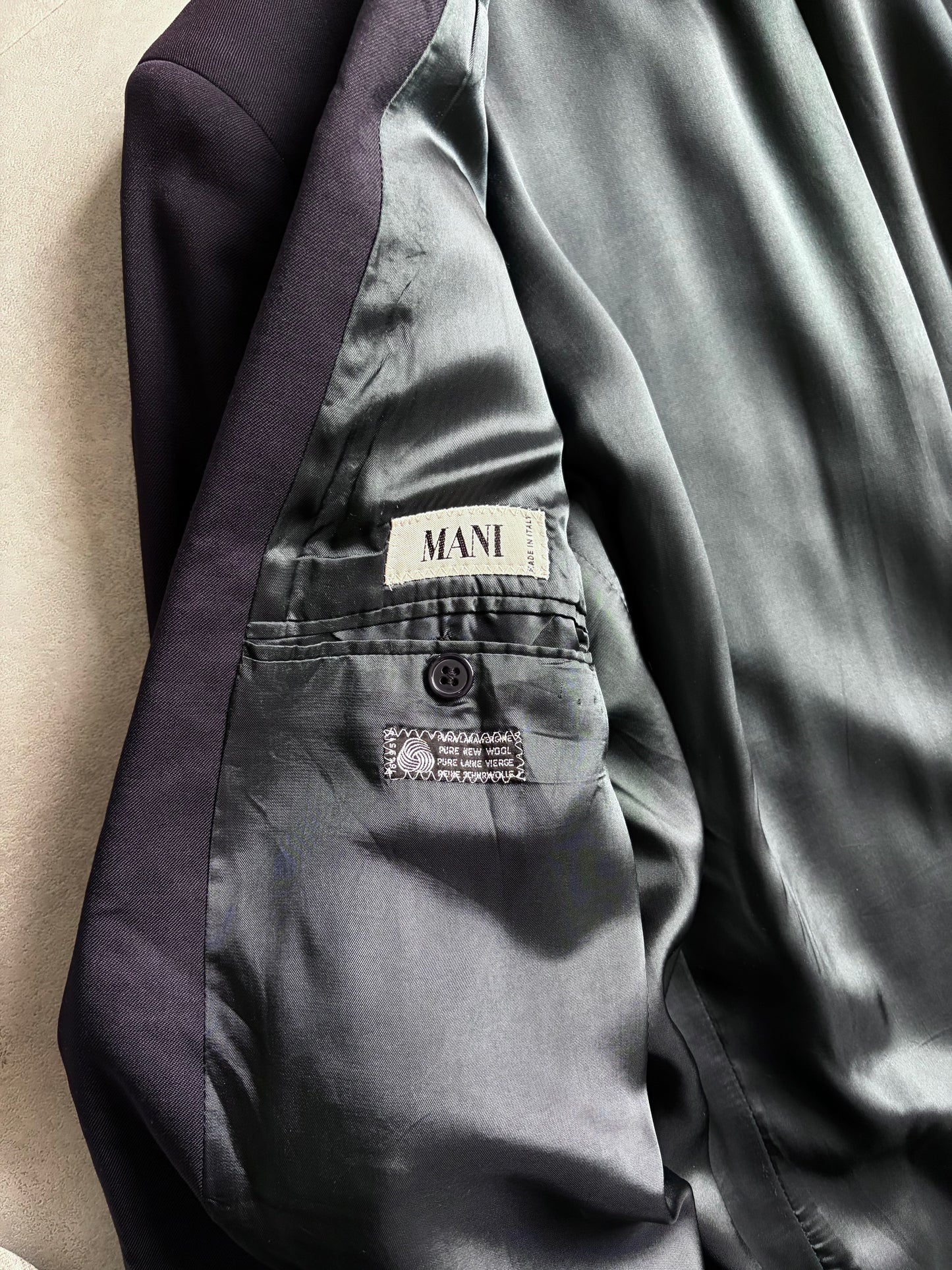 80's〜 BARNEYS NEWYORK x MANI tailored jacket "Made in ITALY"