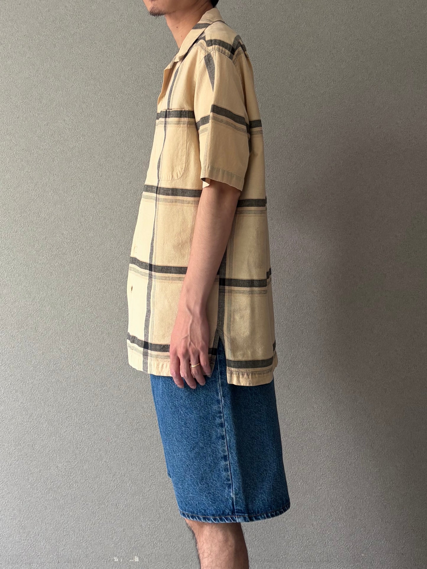 90's Polo Ralph Lauren open collar shirt "CLAYTON"