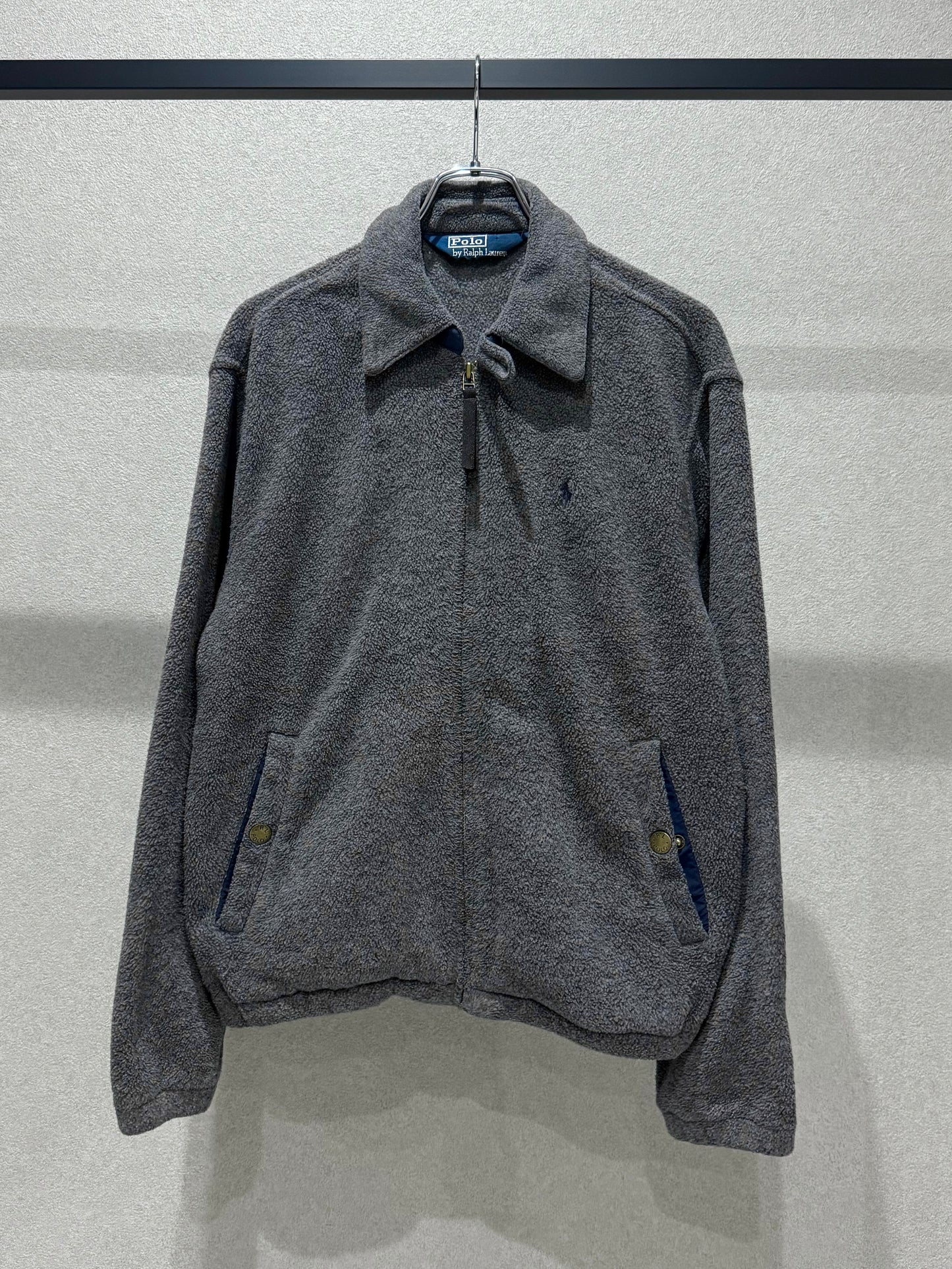 90's Polo Ralph Lauren fleece drizzler jacket