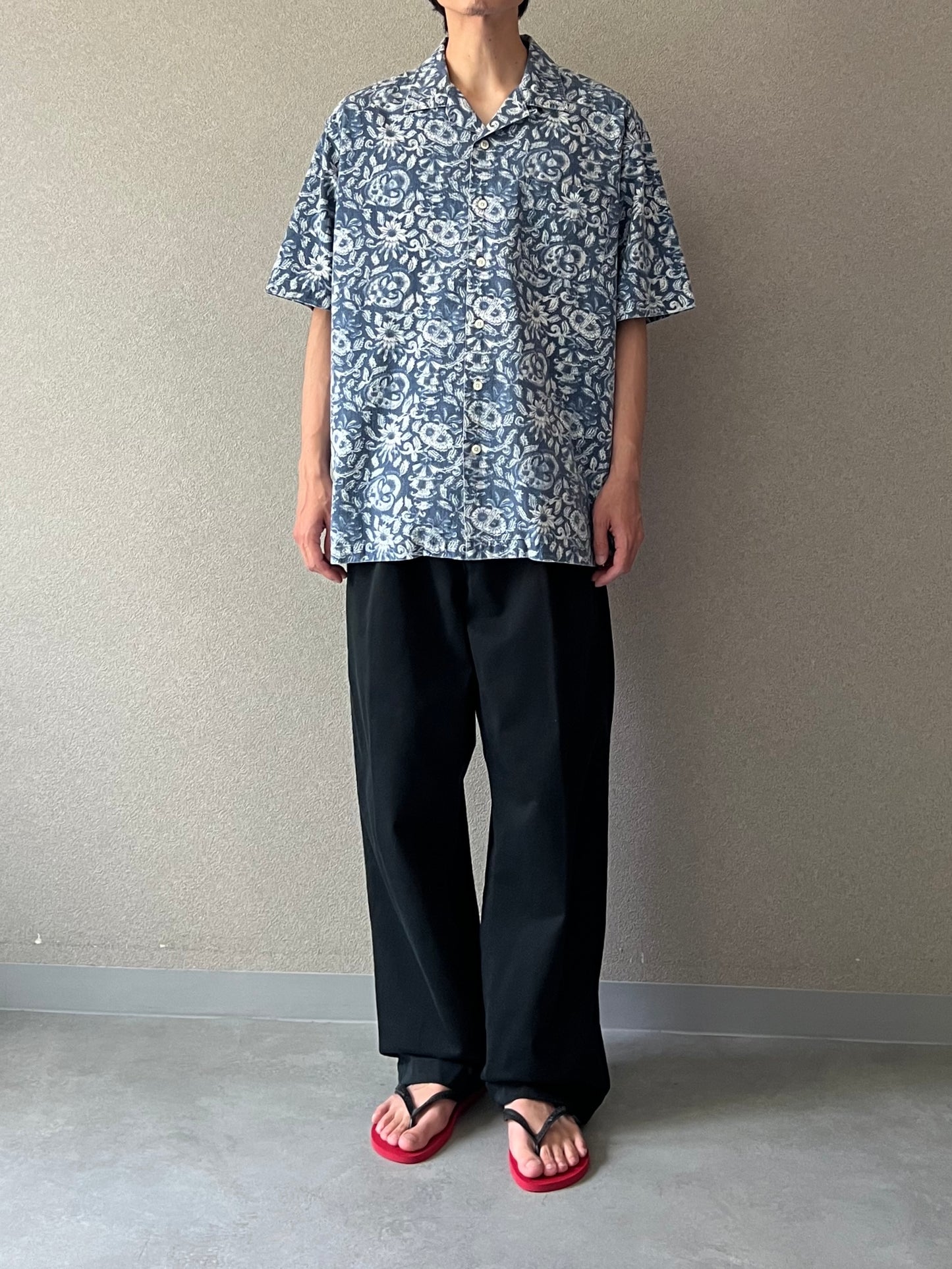 90's Polo Ralph Lauren open collar shirt "CALDWELL"