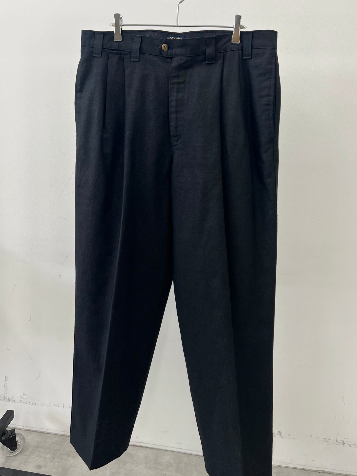 90's DOCKERS linen slacks "Made in USA"