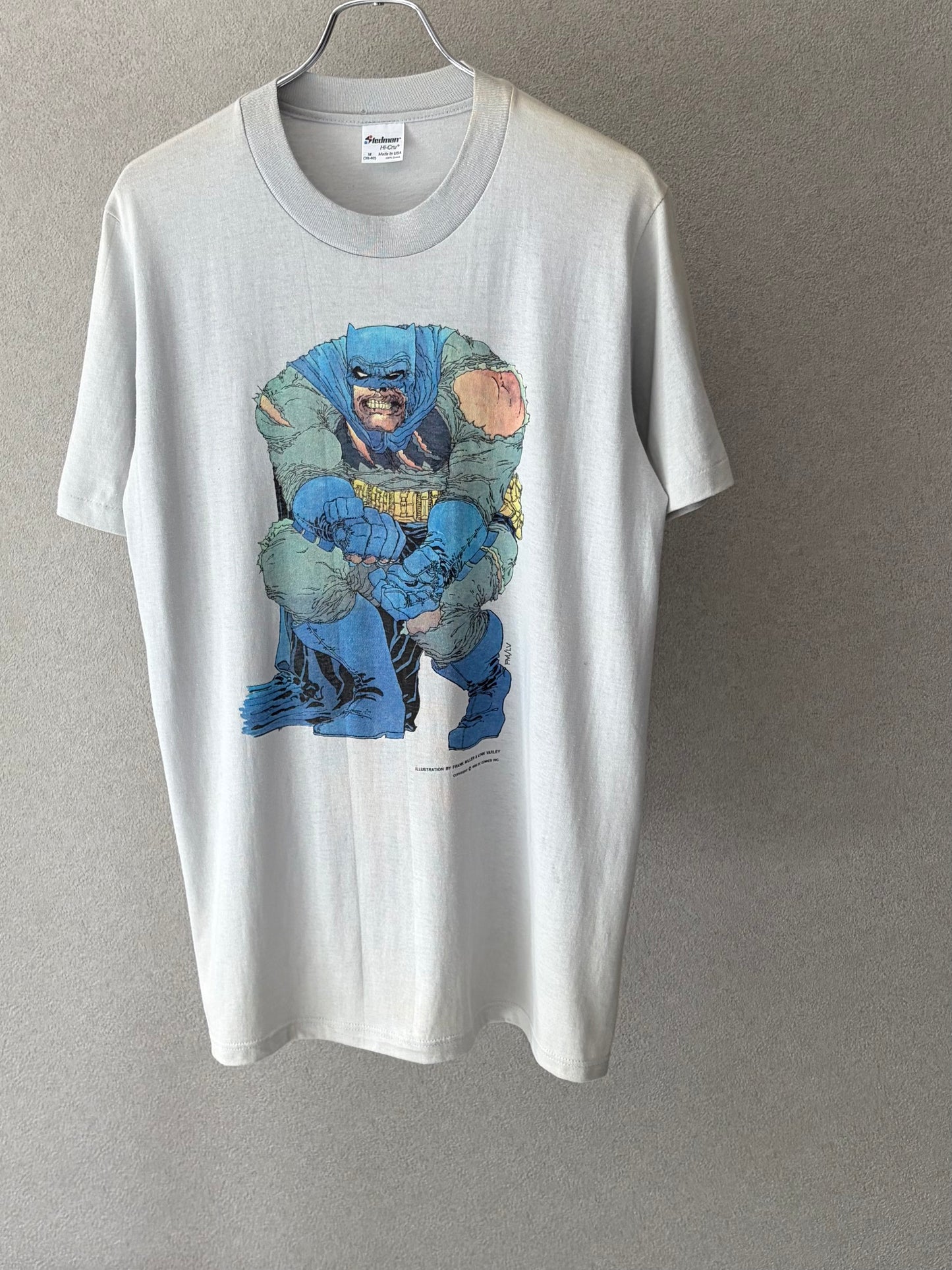 80's BATMAN THE DARK KNIGHT FRANK MILLER t-shirt "Made in USA"