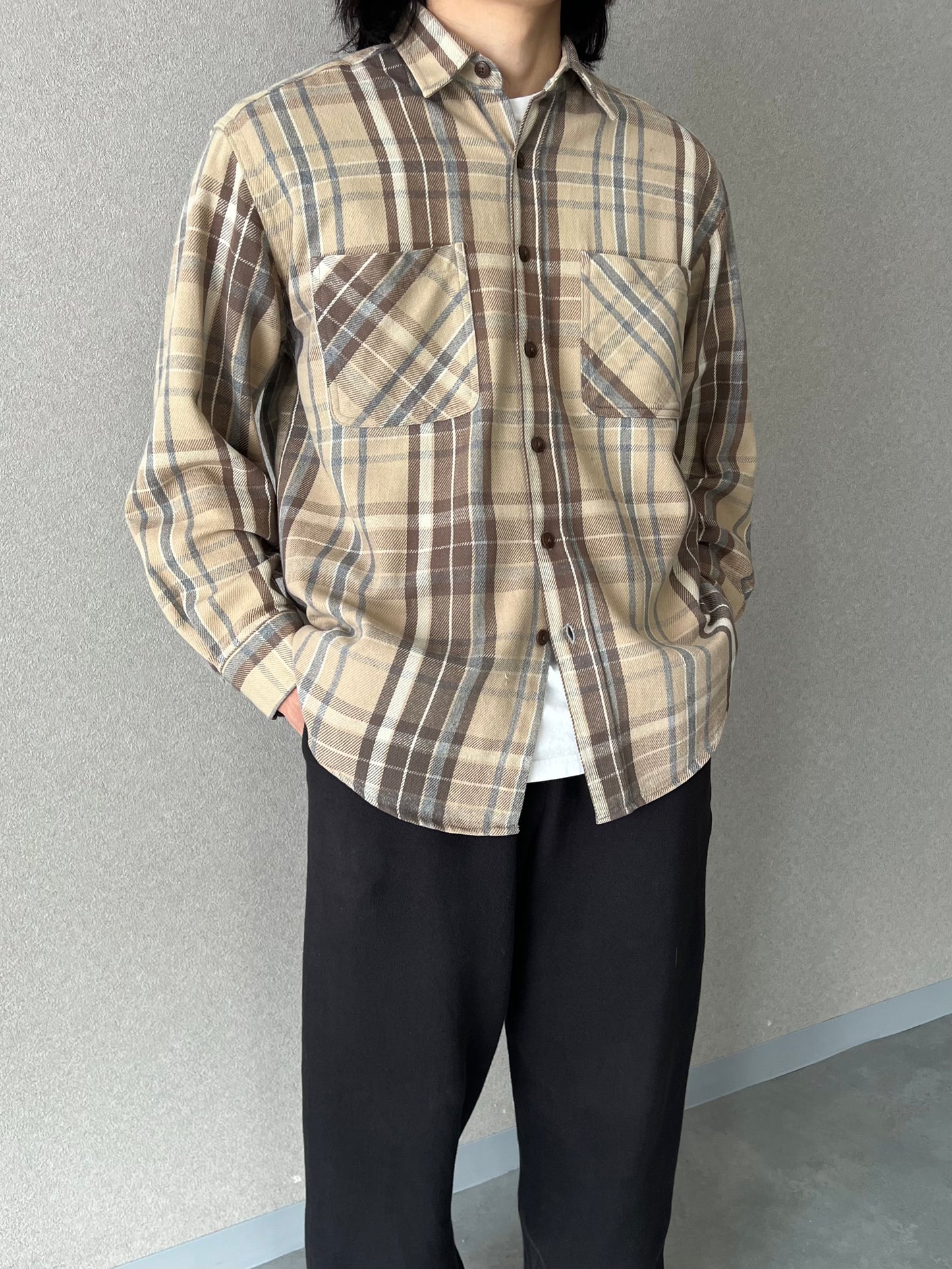 00's ST.JHONS'BAY flannel shirt