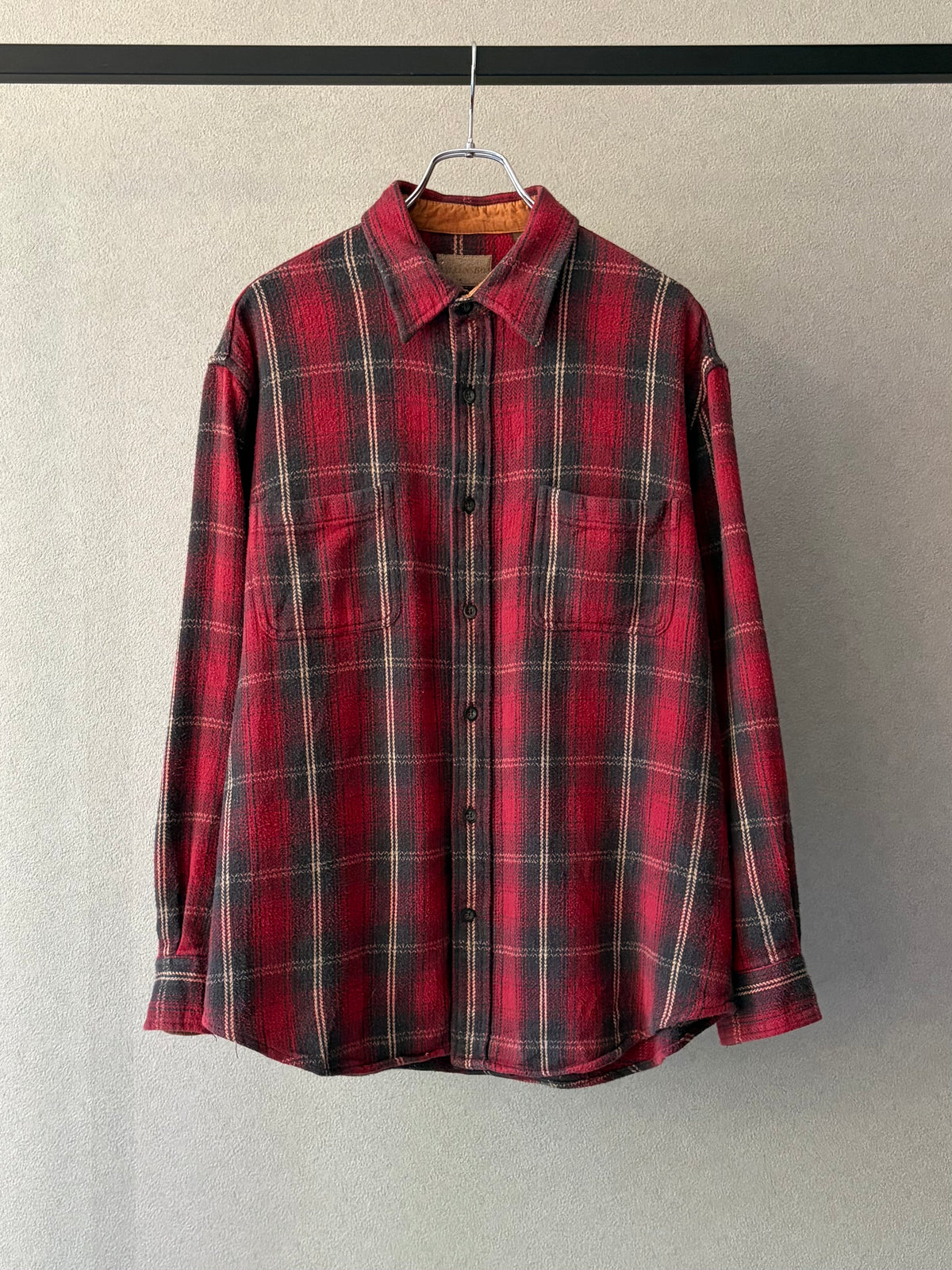 00's ST.JOHN'S BAY flannel shirt